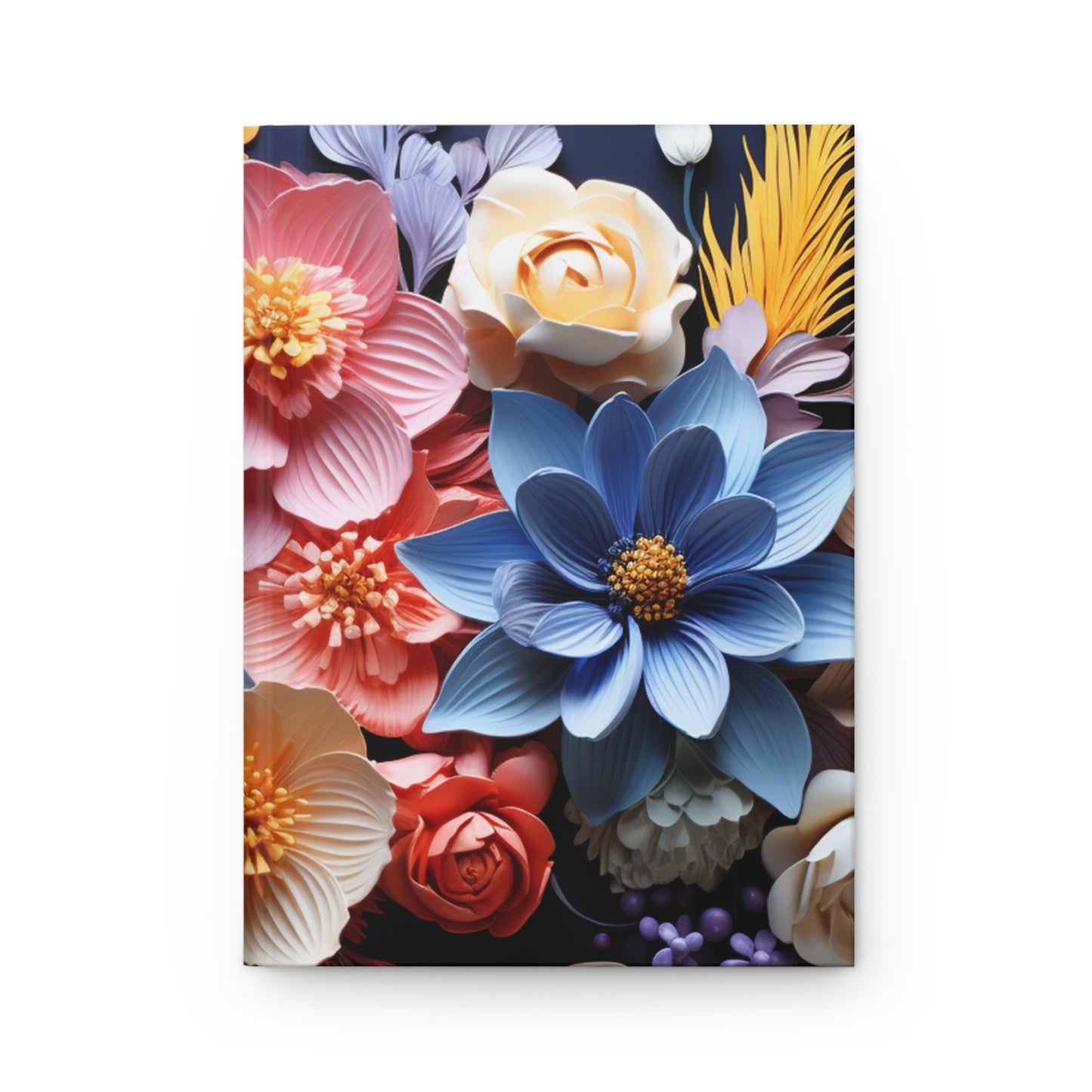 Colorful Flowers Notebook Journal Notebook Hardcover To-do Stationary Diary Planner Personalized Teacher Gift back to school Notepad