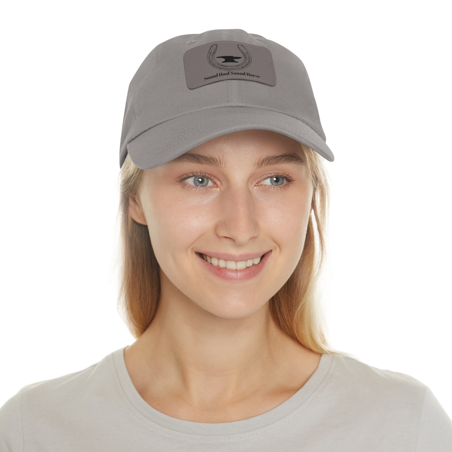 Farrier Hat Blacksmith Hat Horseshoer Hat with Patch Anvil and Horseshoe Quote for Horse Lovers