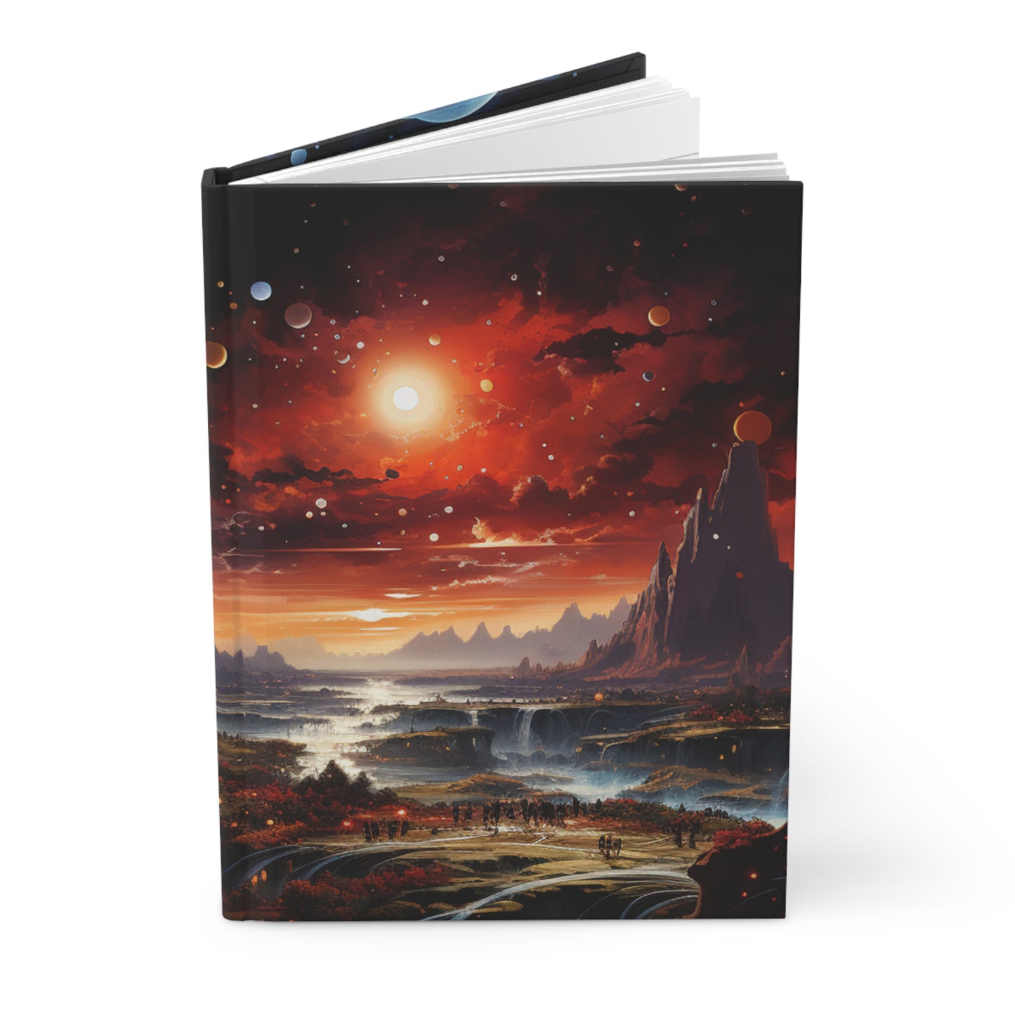 Space Notebook Journal Notebook Hardcover To-do Stationary Diary Planner Personalized Teacher Gift back to school Notepad