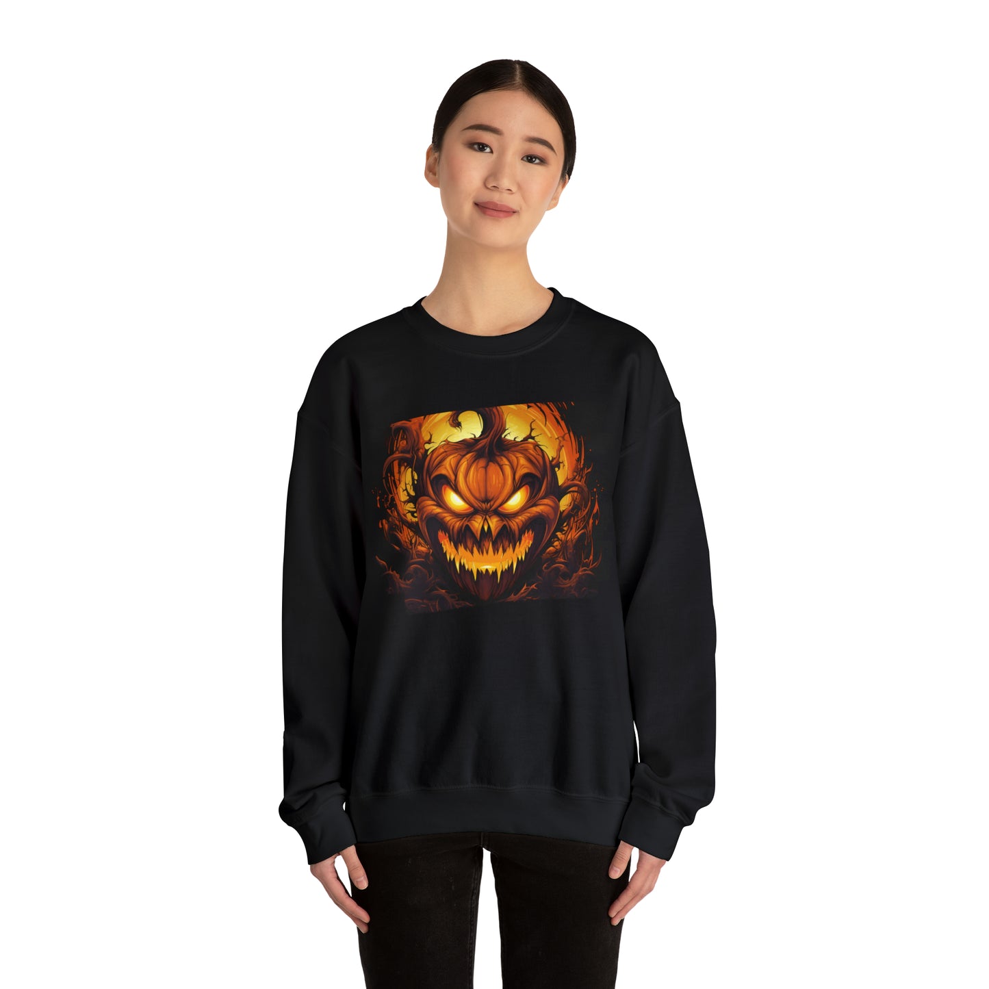 Halloween Sweatshirt, Fall Shirt for Woman, Spooky Season T-shirt Pumkin Shirt Funny Shirt Halloween Clothing Halloween Fall Shirt