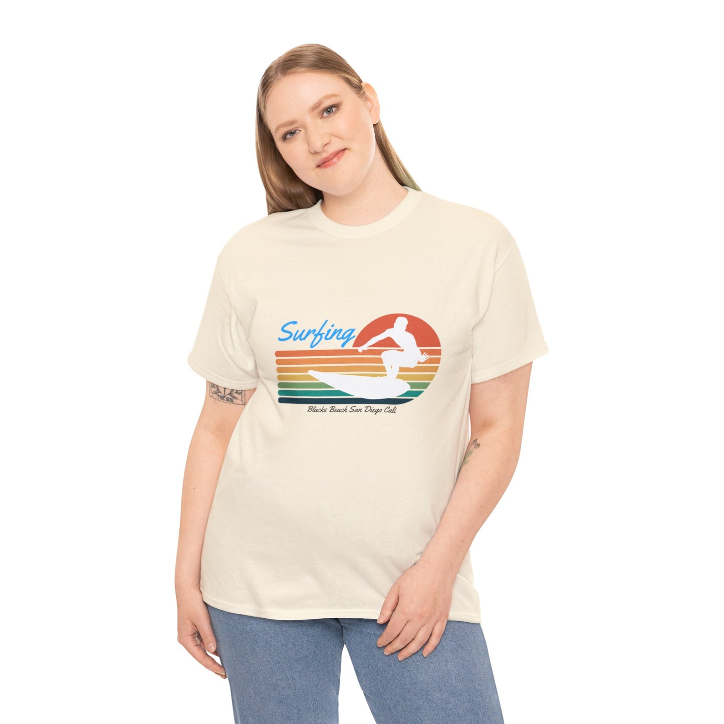 Beach Graphic Tees Crew Neck Positive Tee Trendy Vintage Tshirt Punchy Cute Comfy Weird Artsy Trendy