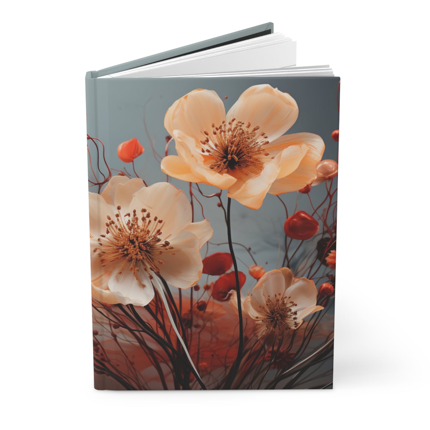 Notebook Notepad Hardcover To-do Stationary Diary Planner Personalized Teacher Gift back to school Notebooks Pressed Flowers Journals