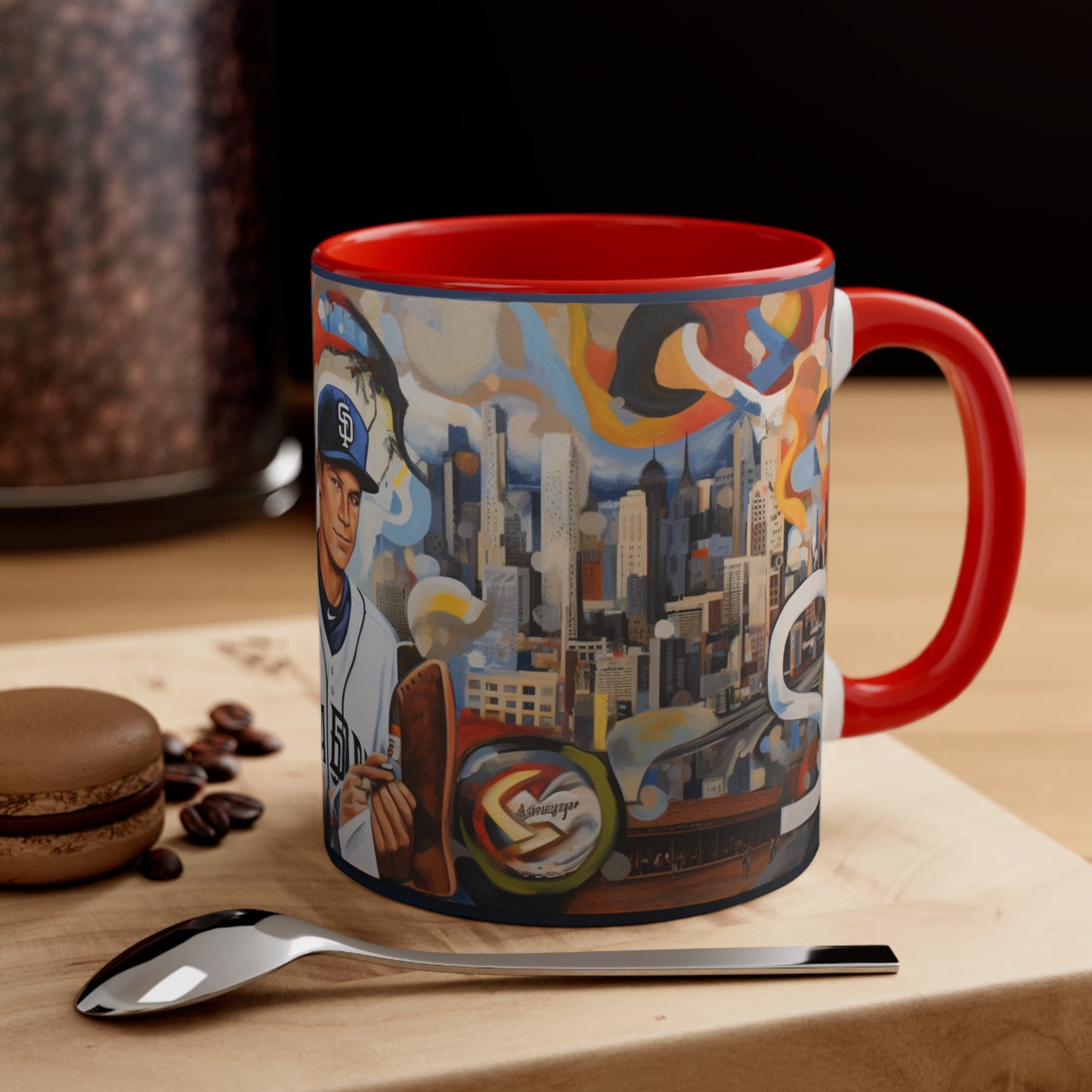 San Diego Padres Mug Slam Diego Padre Coffee Mug Padres Baseball SD padres