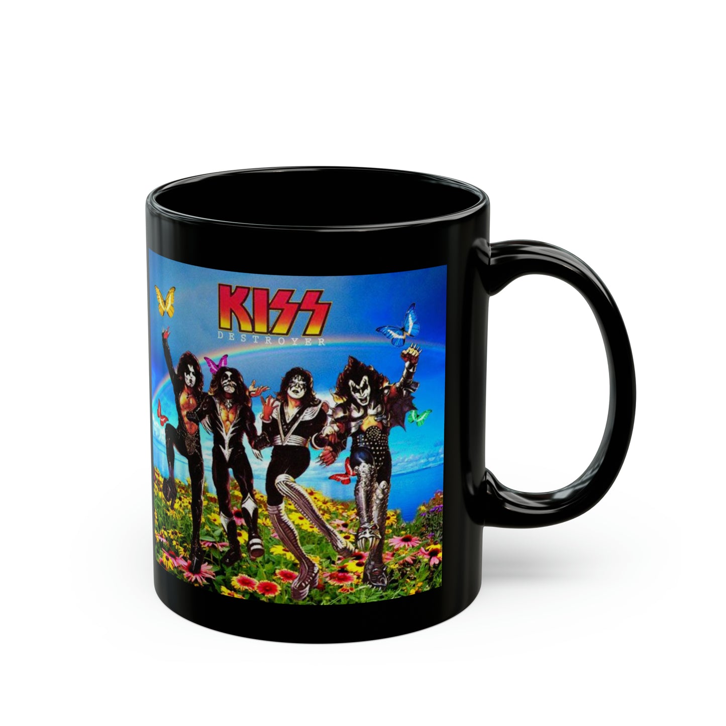 Kiss Coffee Mug Destroyer Album Cover Coffee Cup 15oz and 11oz Coffee mug
