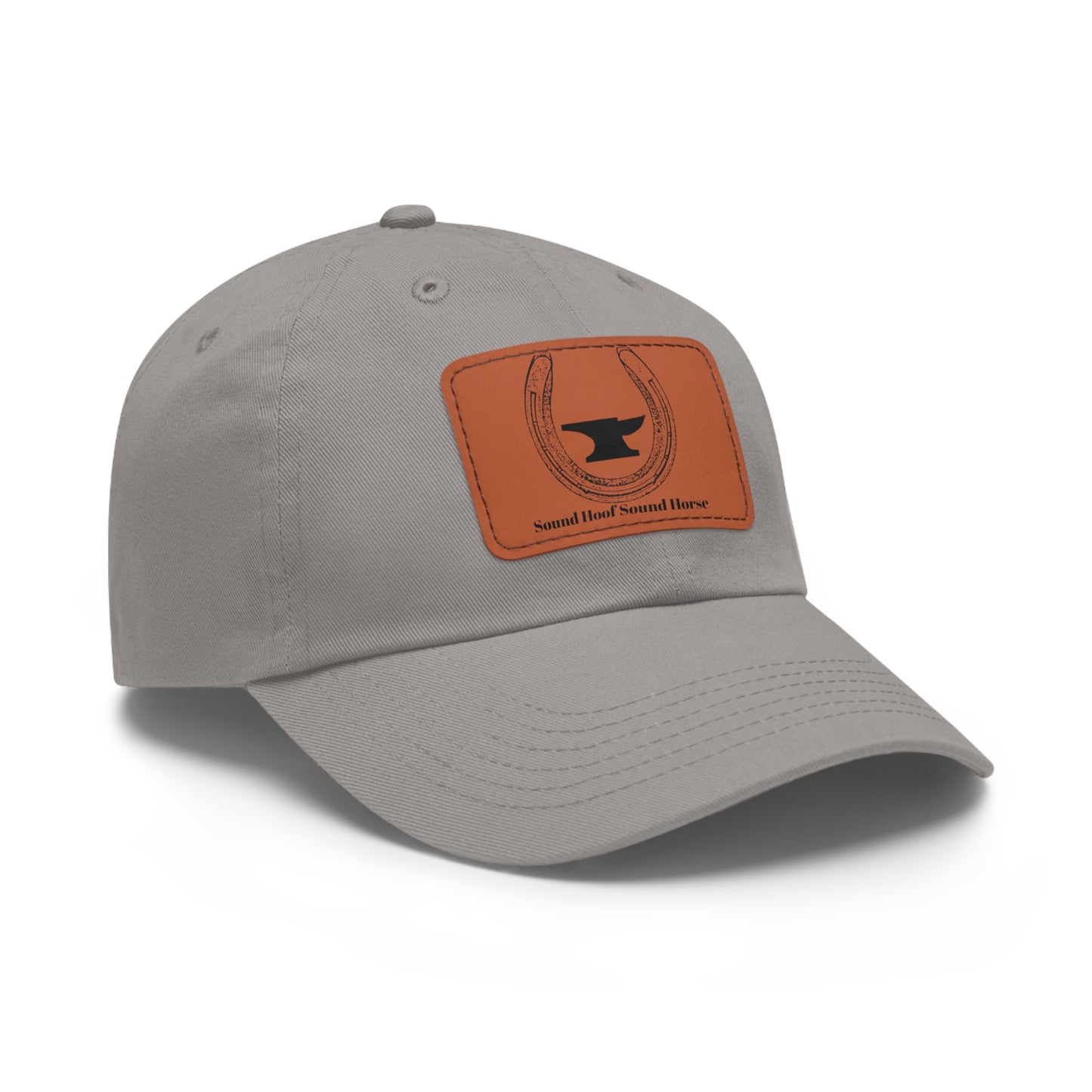 Farrier Hat Blacksmith Hat Horseshoer Hat with Patch Anvil and Horseshoe Quote for Horse Lovers