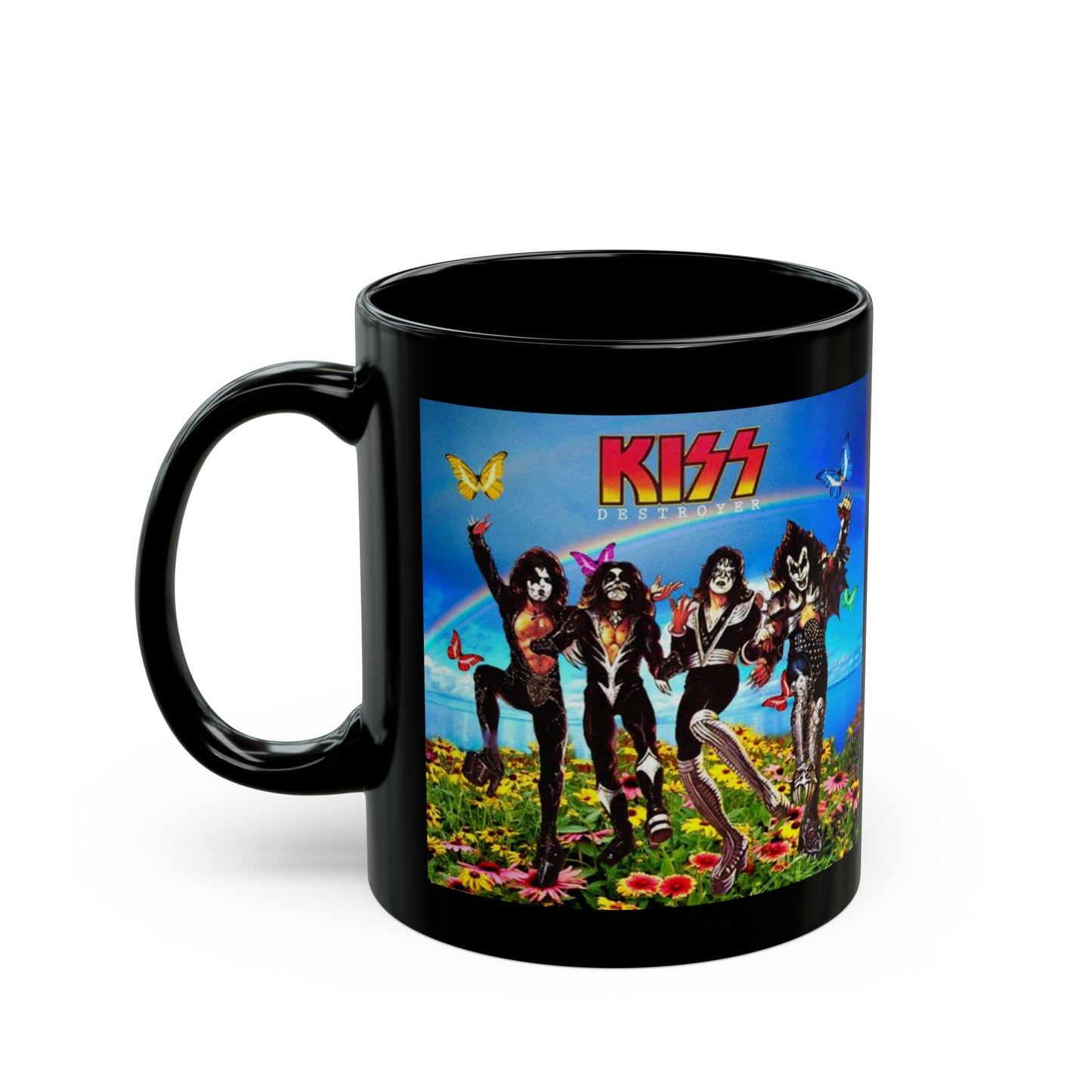 Kiss Coffee Mug Destroyer Album Cover Coffee Cup 15oz and 11oz Coffee mug