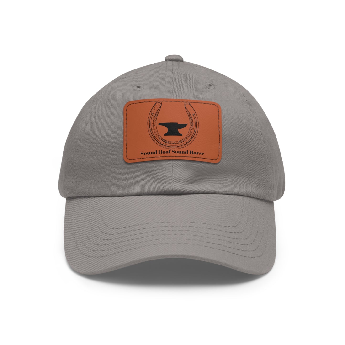 Farrier Hat Blacksmith Hat Horseshoer Hat with Patch Anvil and Horseshoe Quote for Horse Lovers