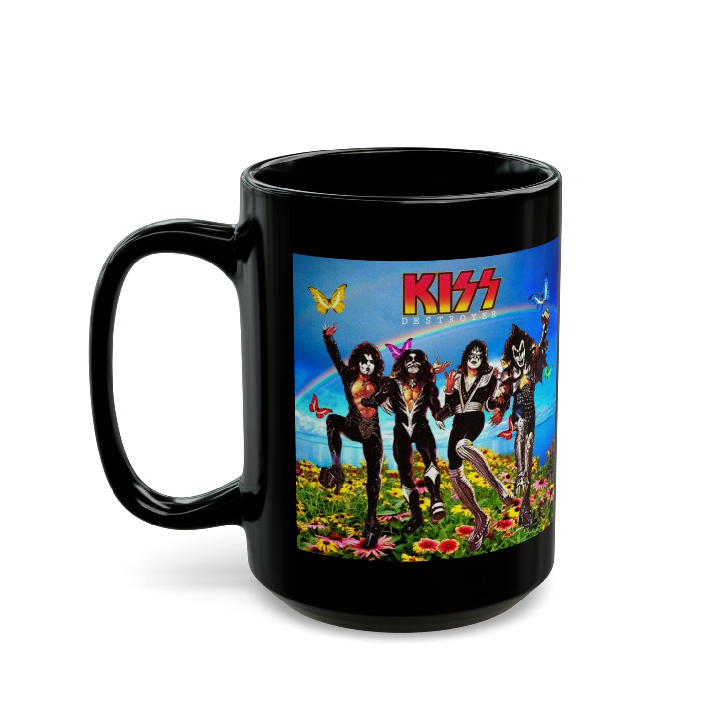 Kiss Coffee Mug Destroyer Album Cover Coffee Cup 15oz and 11oz Coffee mug
