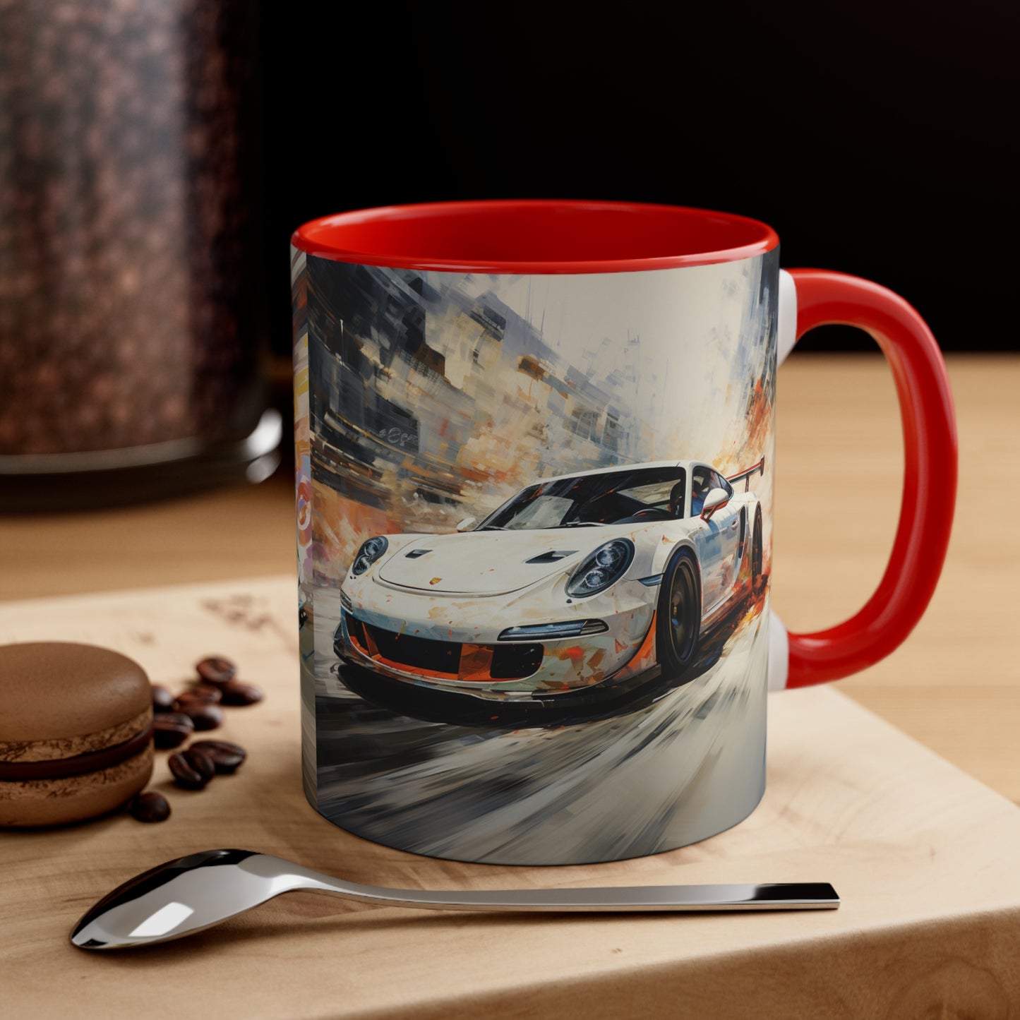 Sports Car Coffee Mug, Car Enthusiast, Car Lover, Gift for Car Guy, Japanese Sports Car, My Sport Car, Accent Coffee Mug, 11oz