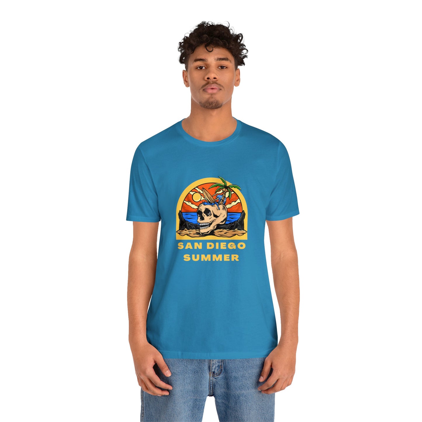 Summer Vibes T-Shirt Gift for Her Beach Lover Shirt Sunshine Tee Summer Shirt for Lady Beach Shirts Waves Shirt Surf