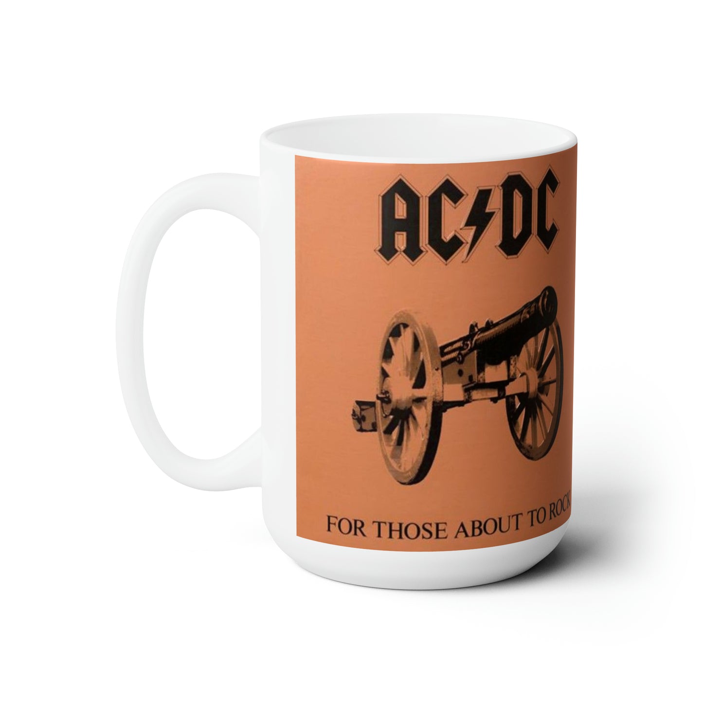 AC DC Classic Rock Albums Coffee Mug Rock Covers Cup Coffee Table Album 15oz