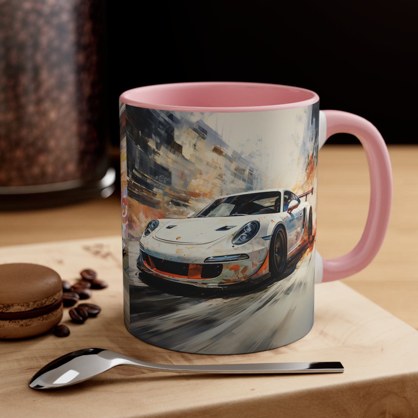 Sports Car Coffee Mug, Car Enthusiast, Car Lover, Gift for Car Guy, Japanese Sports Car, My Sport Car, Accent Coffee Mug, 11oz