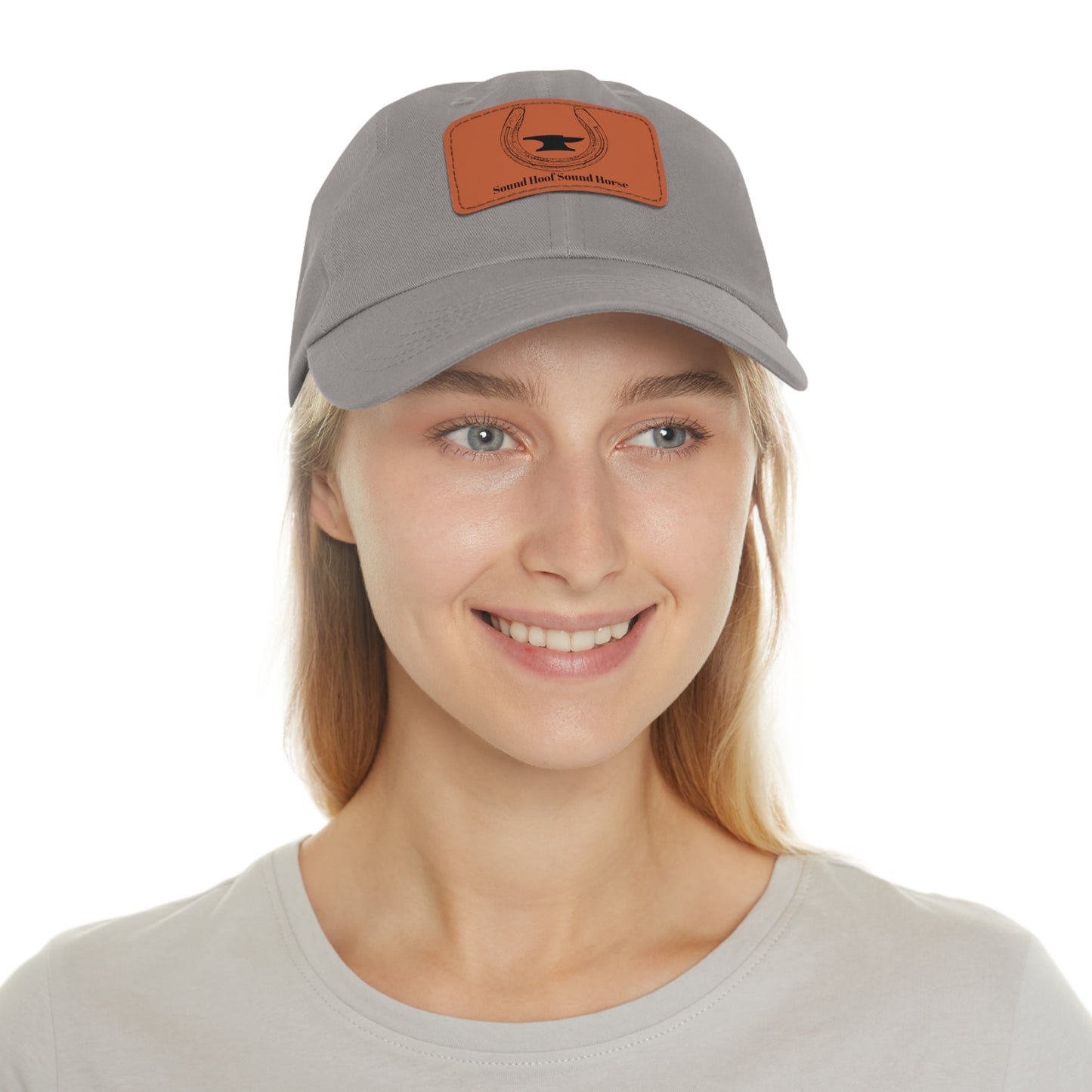 Farrier Hat Blacksmith Hat Horseshoer Hat with Patch Anvil and Horseshoe Quote for Horse Lovers