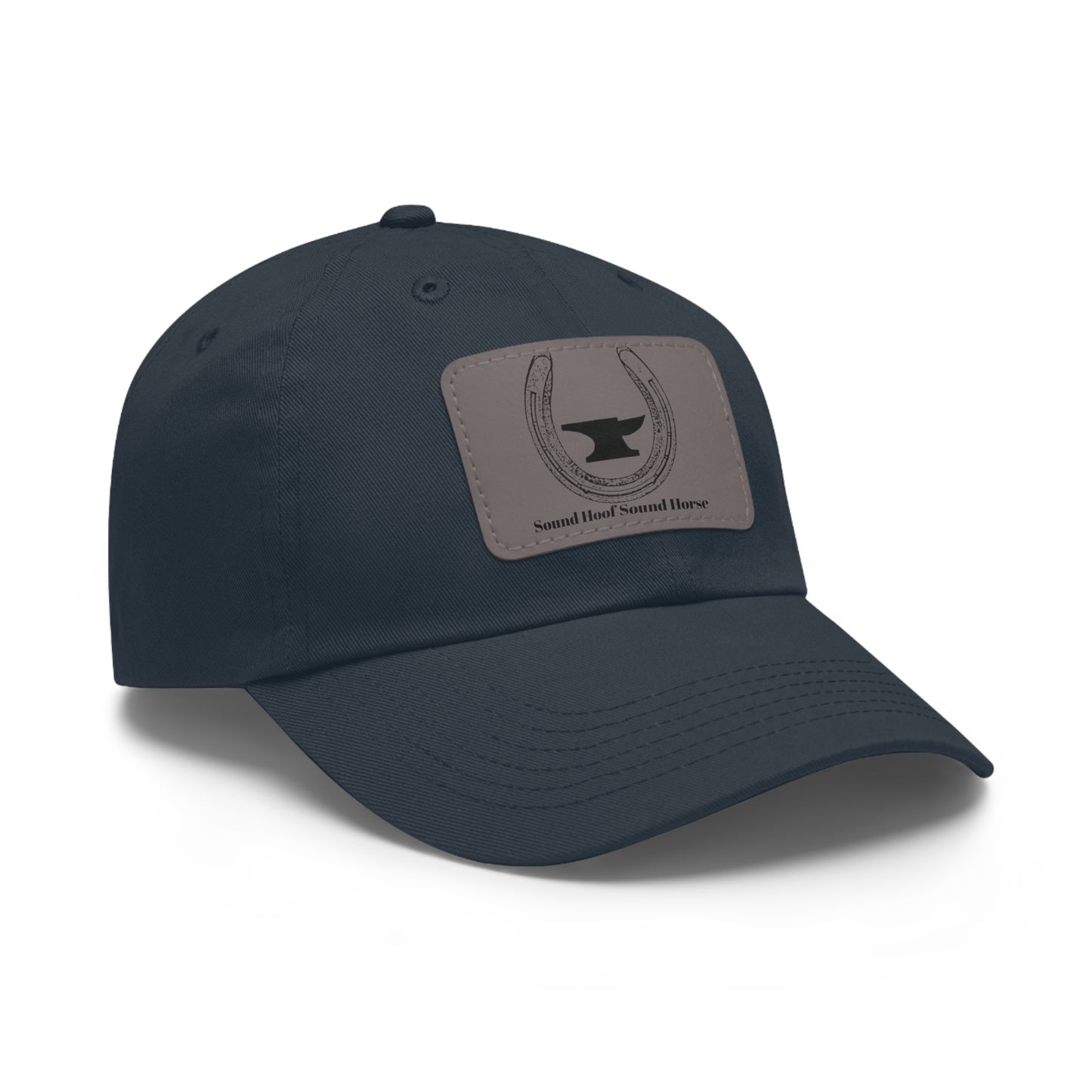 Farrier Hat Blacksmith Hat Horseshoer Hat with Patch Anvil and Horseshoe Quote for Horse Lovers