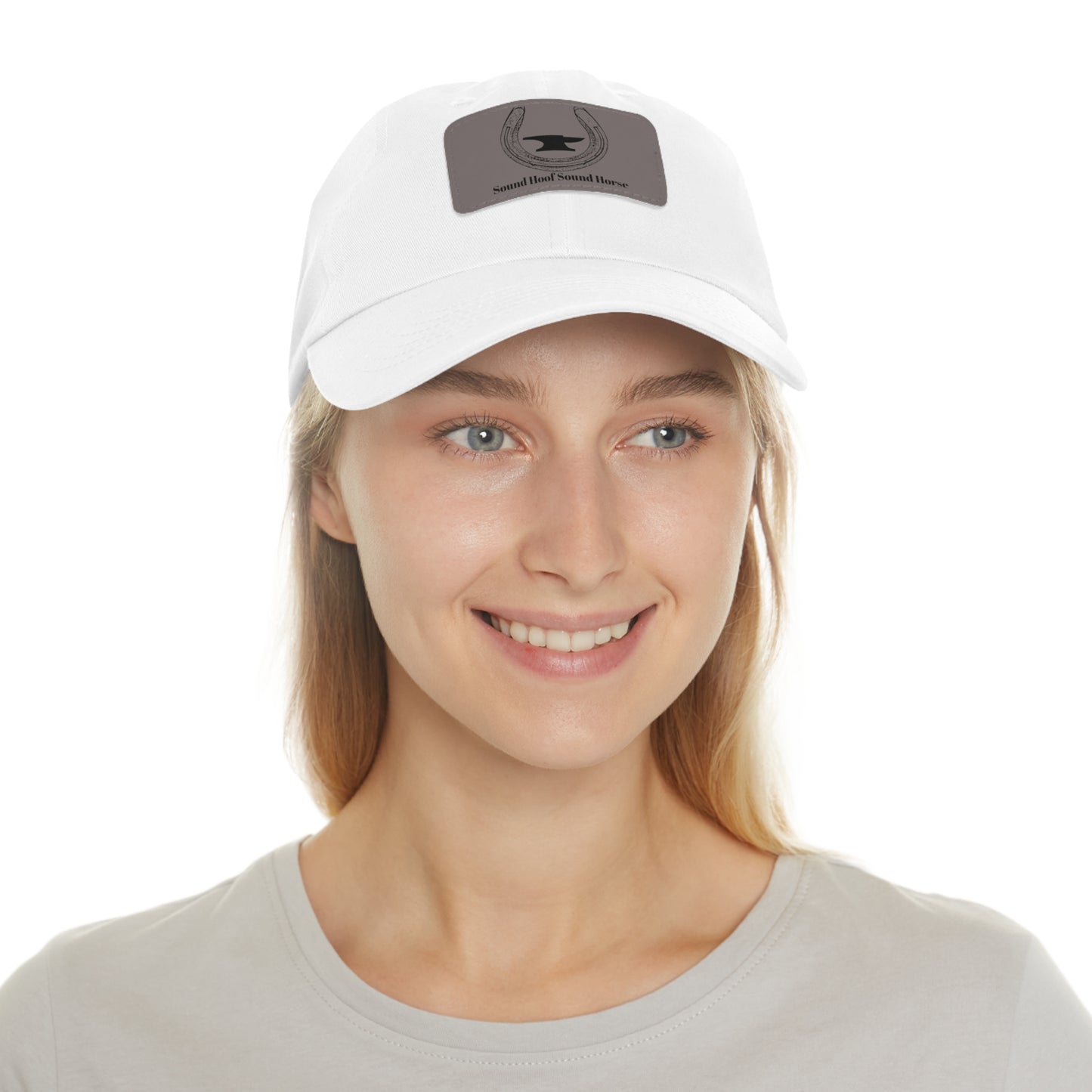 Farrier Hat Blacksmith Hat Horseshoer Hat with Patch Anvil and Horseshoe Quote for Horse Lovers