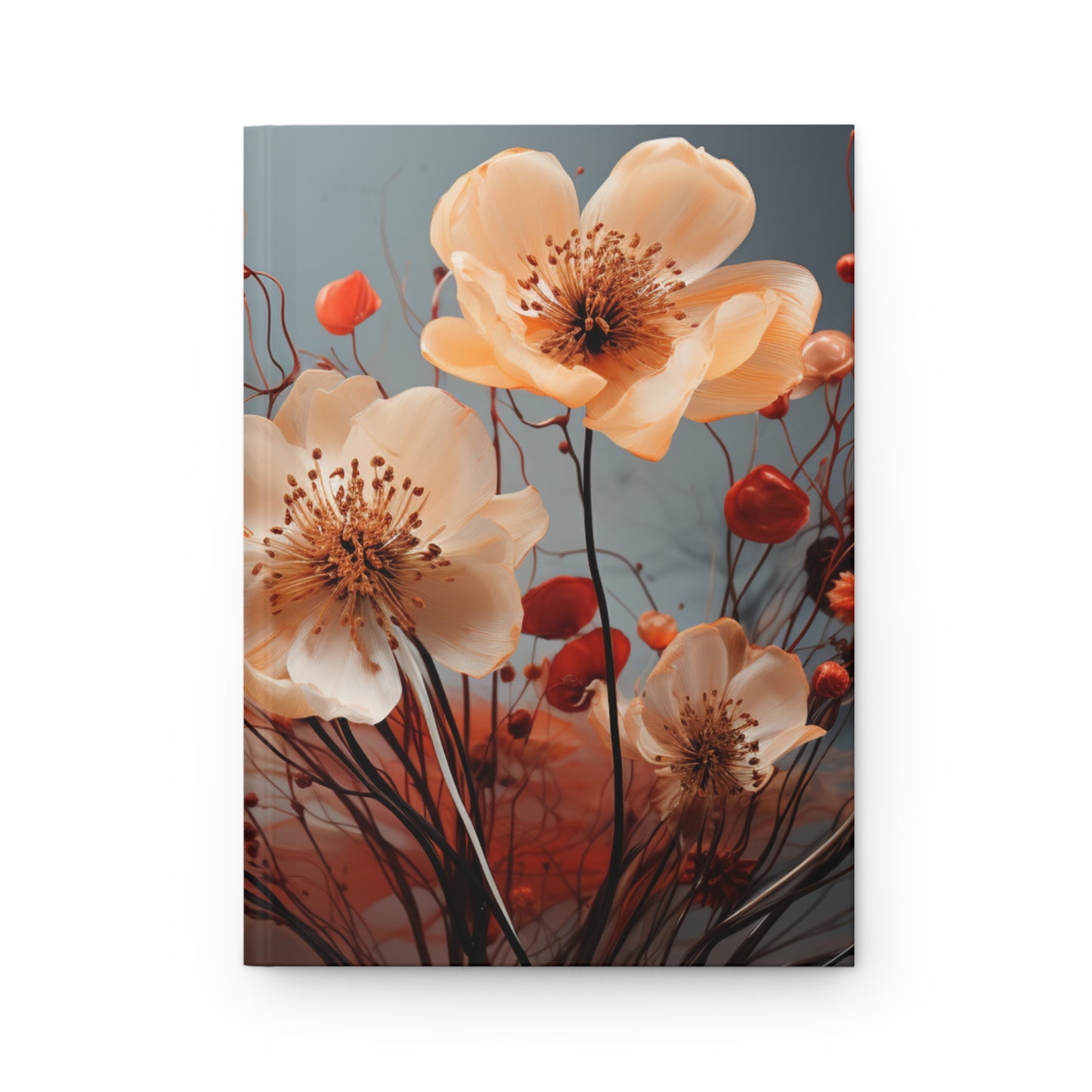 Notebook Notepad Hardcover To-do Stationary Diary Planner Personalized Teacher Gift back to school Notebooks Pressed Flowers Journals