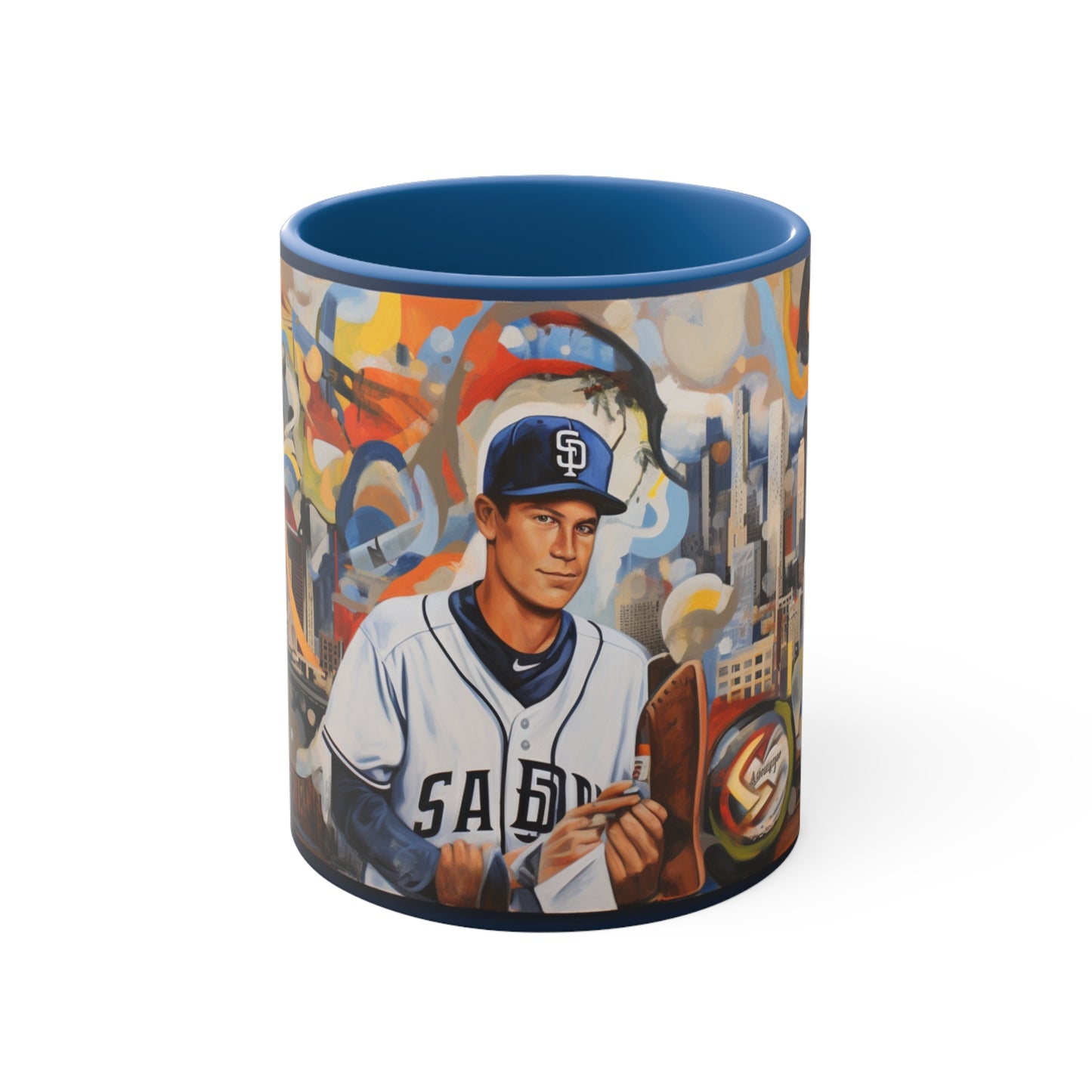 San Diego Padres Mug Slam Diego Padre Coffee Mug Padres Baseball SD padres