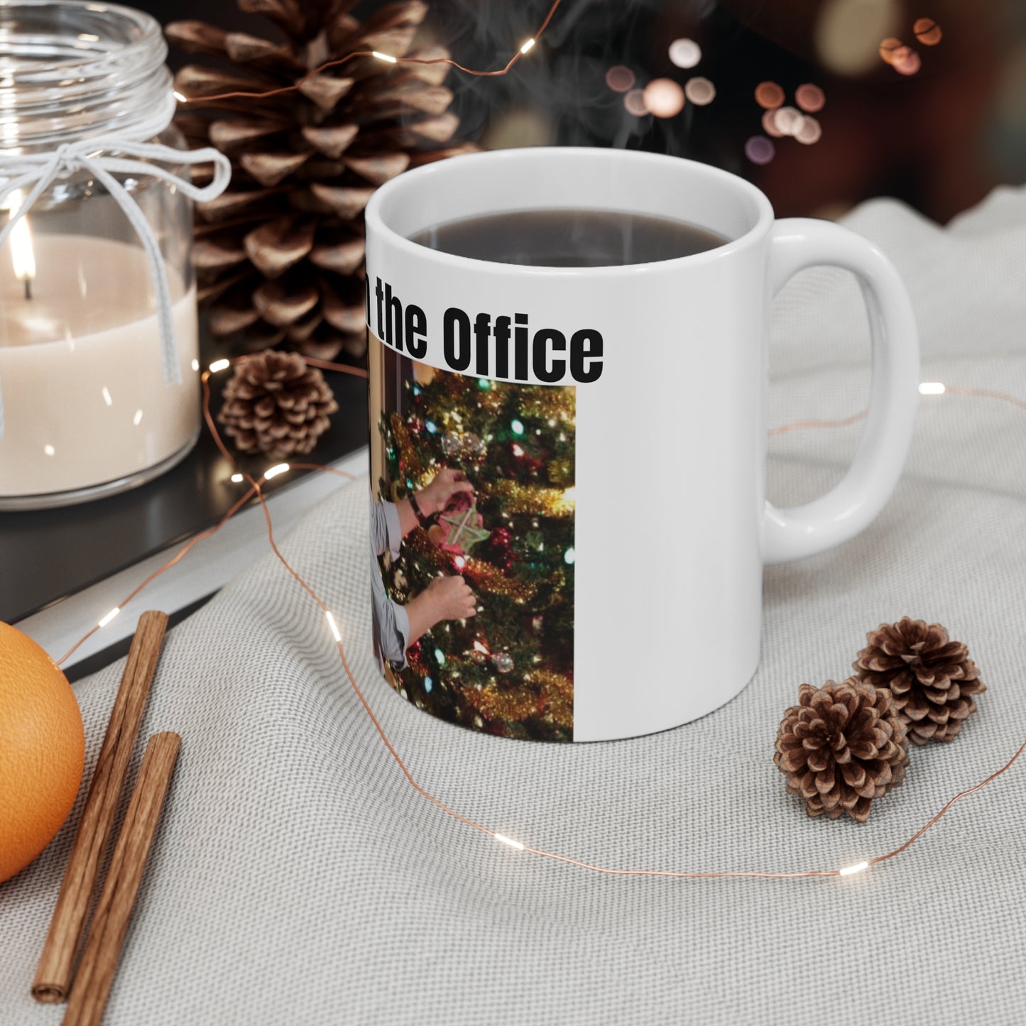 Coffee Mug Office TV Show Coffee Mug Christmas Cup Office Christmas Gift