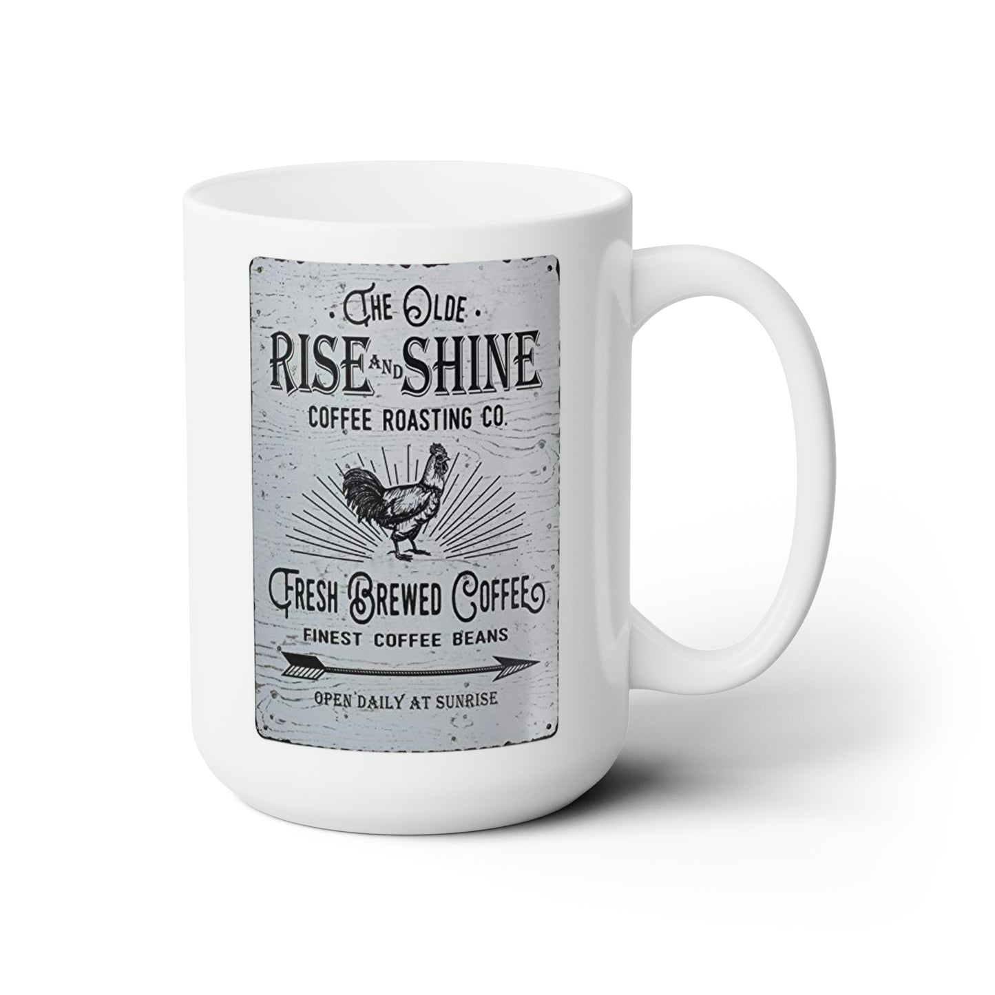 Classic Boho Vintage Coffee Mug Retro Style Funny Mugs 15oz