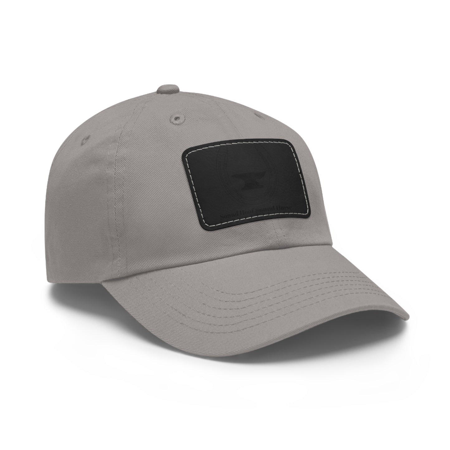 Farrier Hat Blacksmith Hat Horseshoer Hat with Patch Anvil and Horseshoe Quote for Horse Lovers