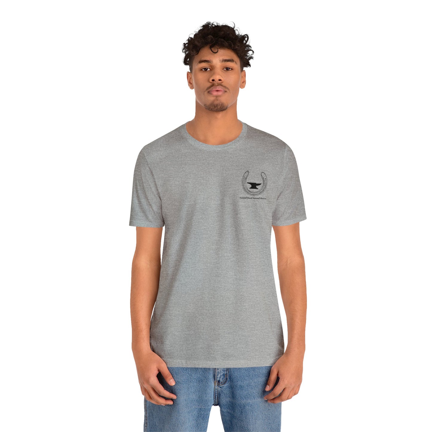 Farrier T-shirt Horseshoer Tee Shirt Multiple Colors Unisex Jersey Short Sleeve Tee