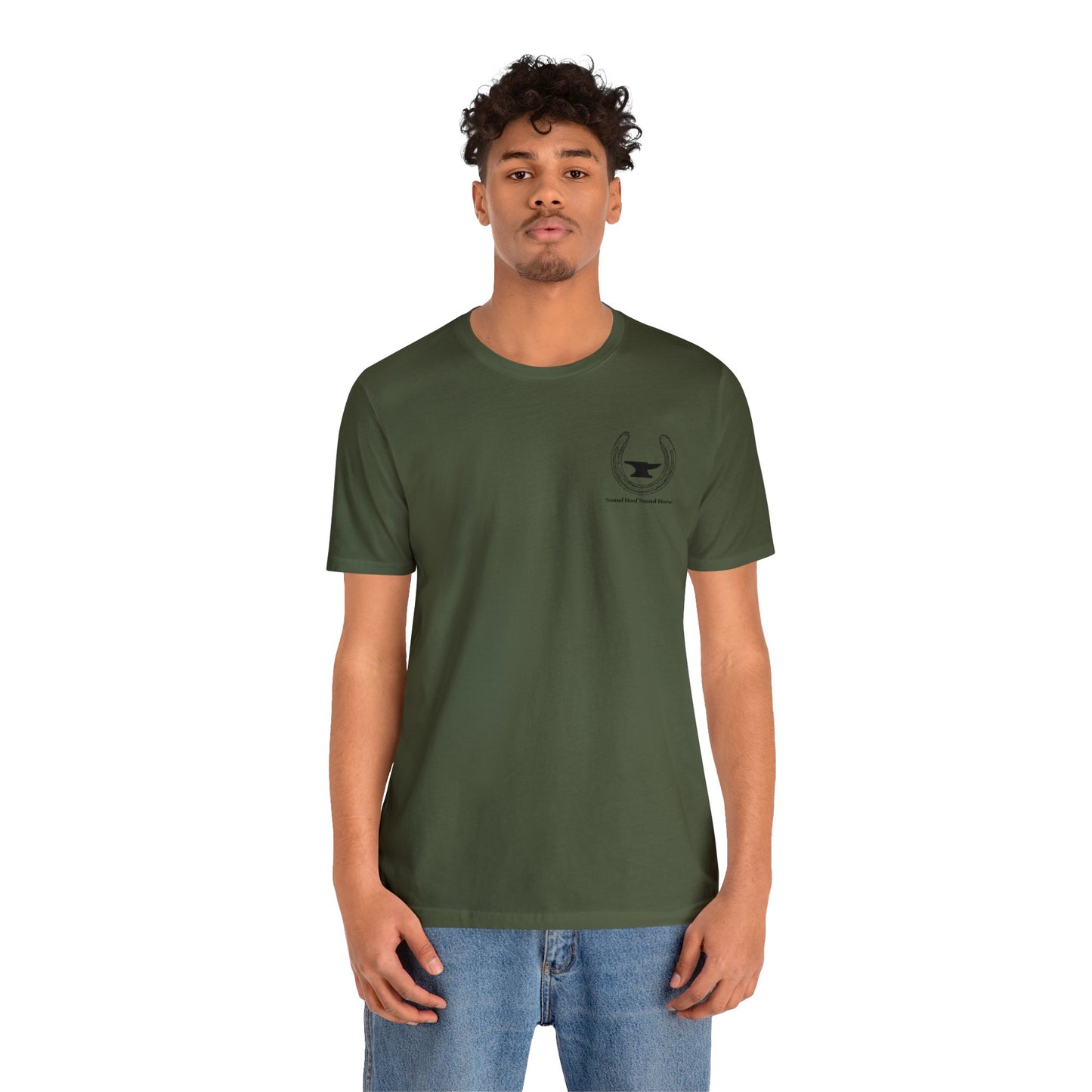 Farrier T-shirt Horseshoer Tee Shirt Multiple Colors Unisex Jersey Short Sleeve Tee