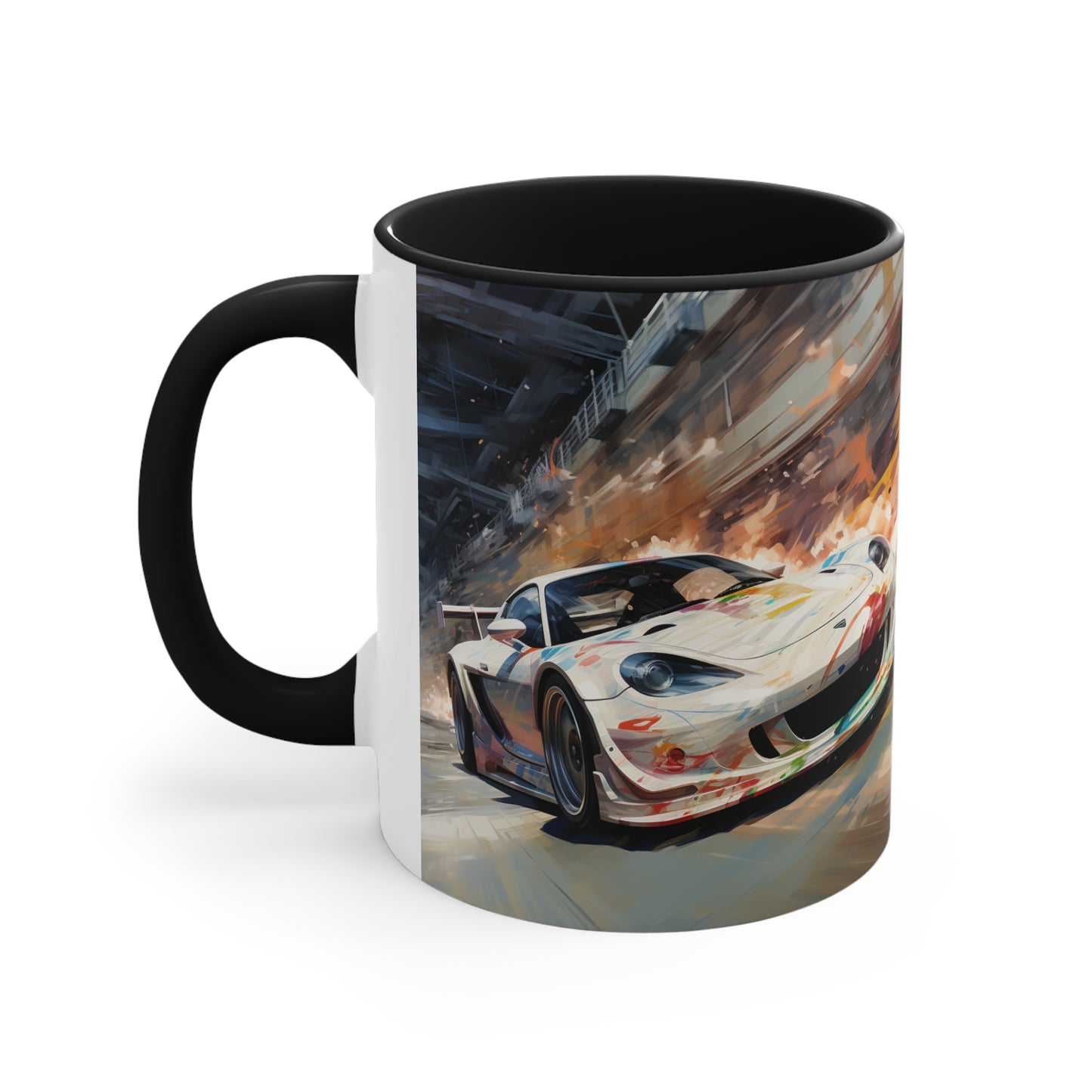 Sports Car Coffee Mug, Car Enthusiast, Car Lover, Gift for Car Guy, Japanese Sports Car, My Sport Car, Accent Coffee Mug, 11oz