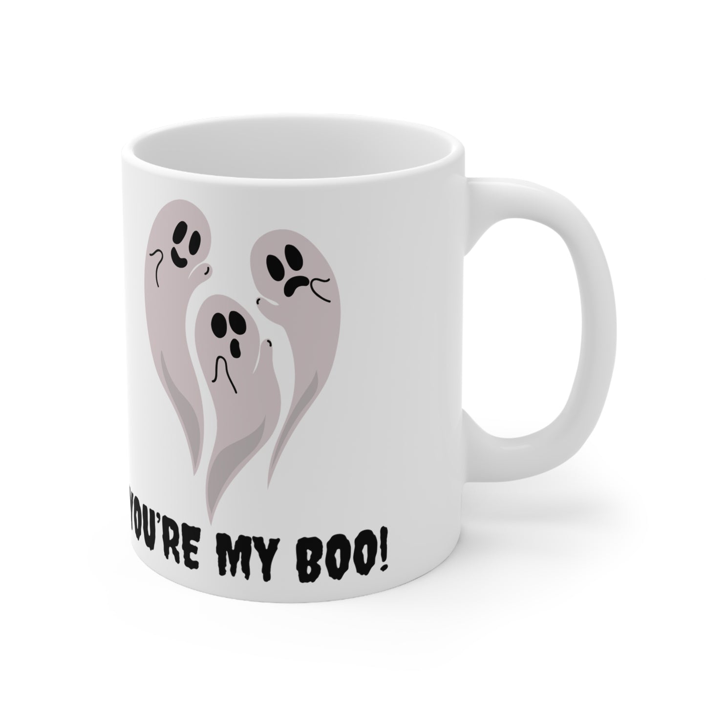 You're My Boo Coffee Mug Halloween Coffee mug Ghost Witchy Brew Cup Boo Design Fall Decor October Gift Spooky Brew Mug Ceramic Mug 11oz