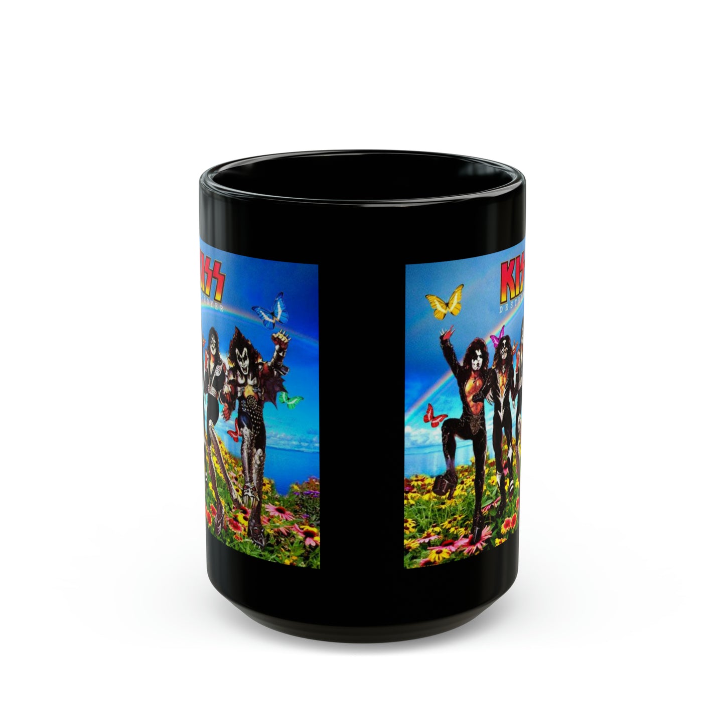 Kiss Coffee Mug Destroyer Album Cover Coffee Cup 15oz and 11oz Coffee mug