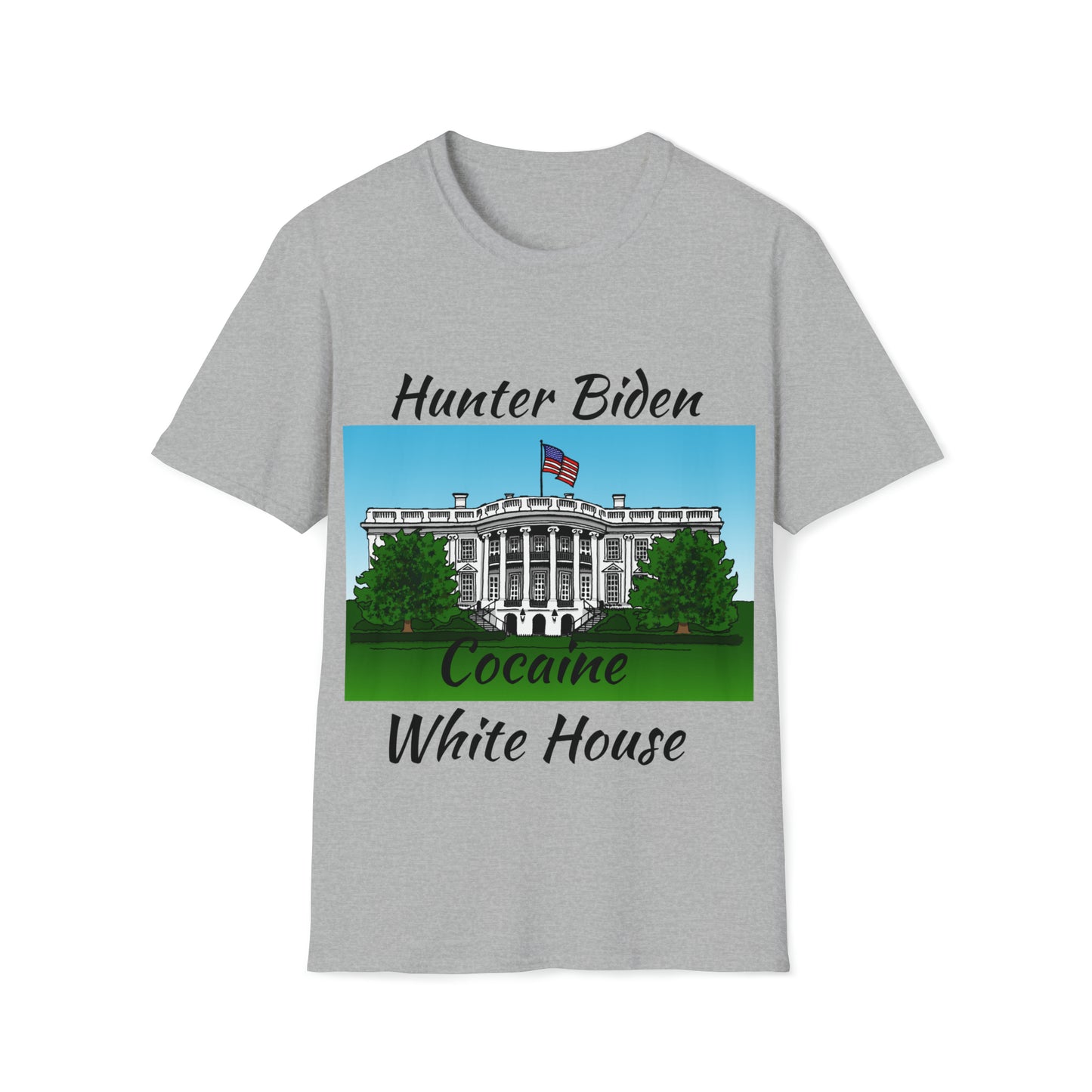 Biden White House Funny T Shirt Tee shirt T-shirt Unisex Softstyle T-Shirt