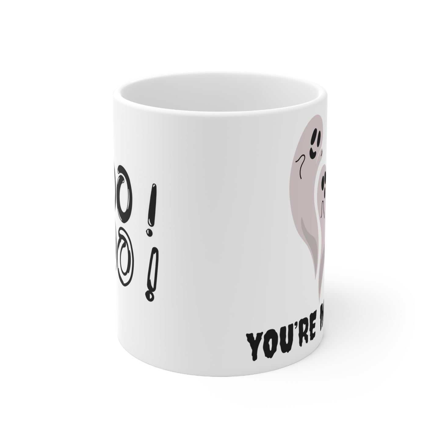 You're My Boo Coffee Mug Halloween Coffee mug Ghost Witchy Brew Cup Boo Design Fall Decor October Gift Spooky Brew Mug Ceramic Mug 11oz