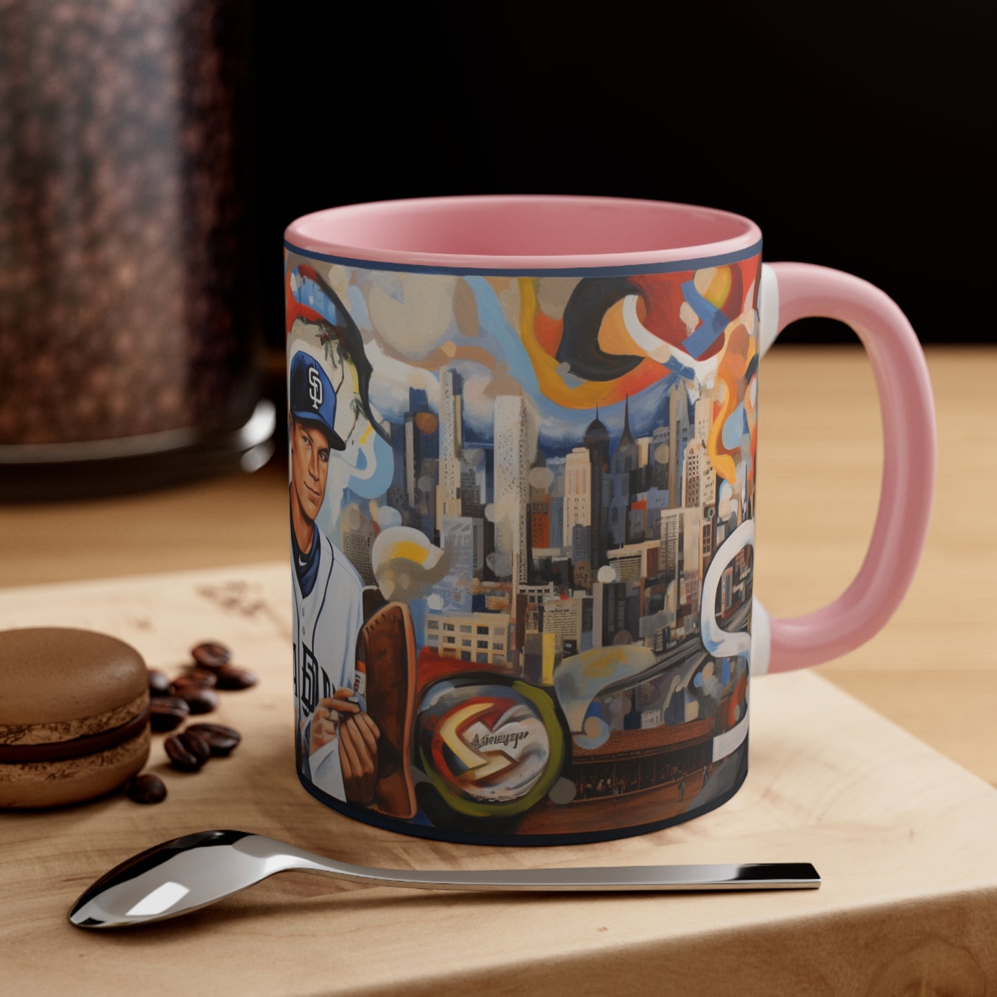 San Diego Padres Mug Slam Diego Padre Coffee Mug Padres Baseball SD padres