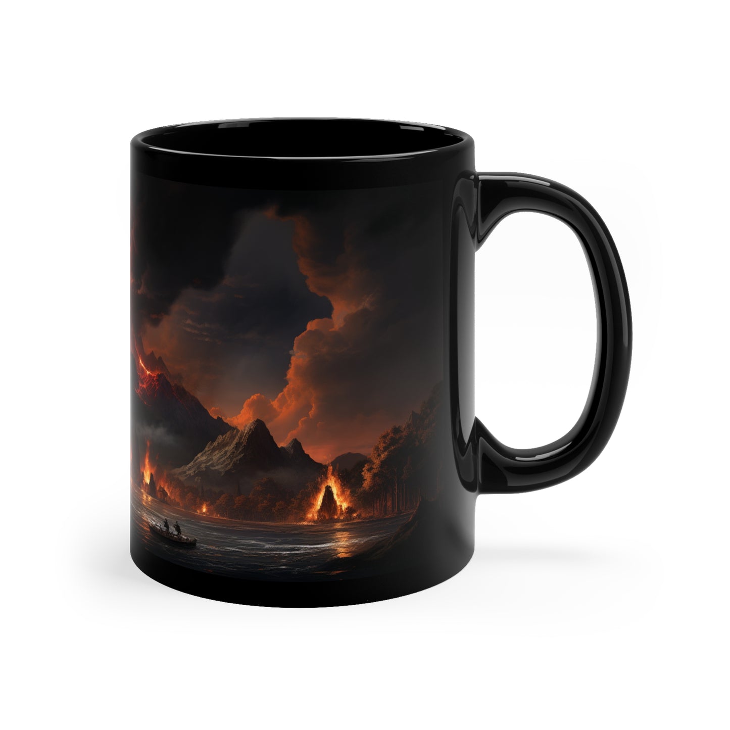 Volcano Mug Volcano Coffee Cup Lava Volcano Eruption Volcano Cup Coffee Funny Mug Island Coffee cup Lava Love