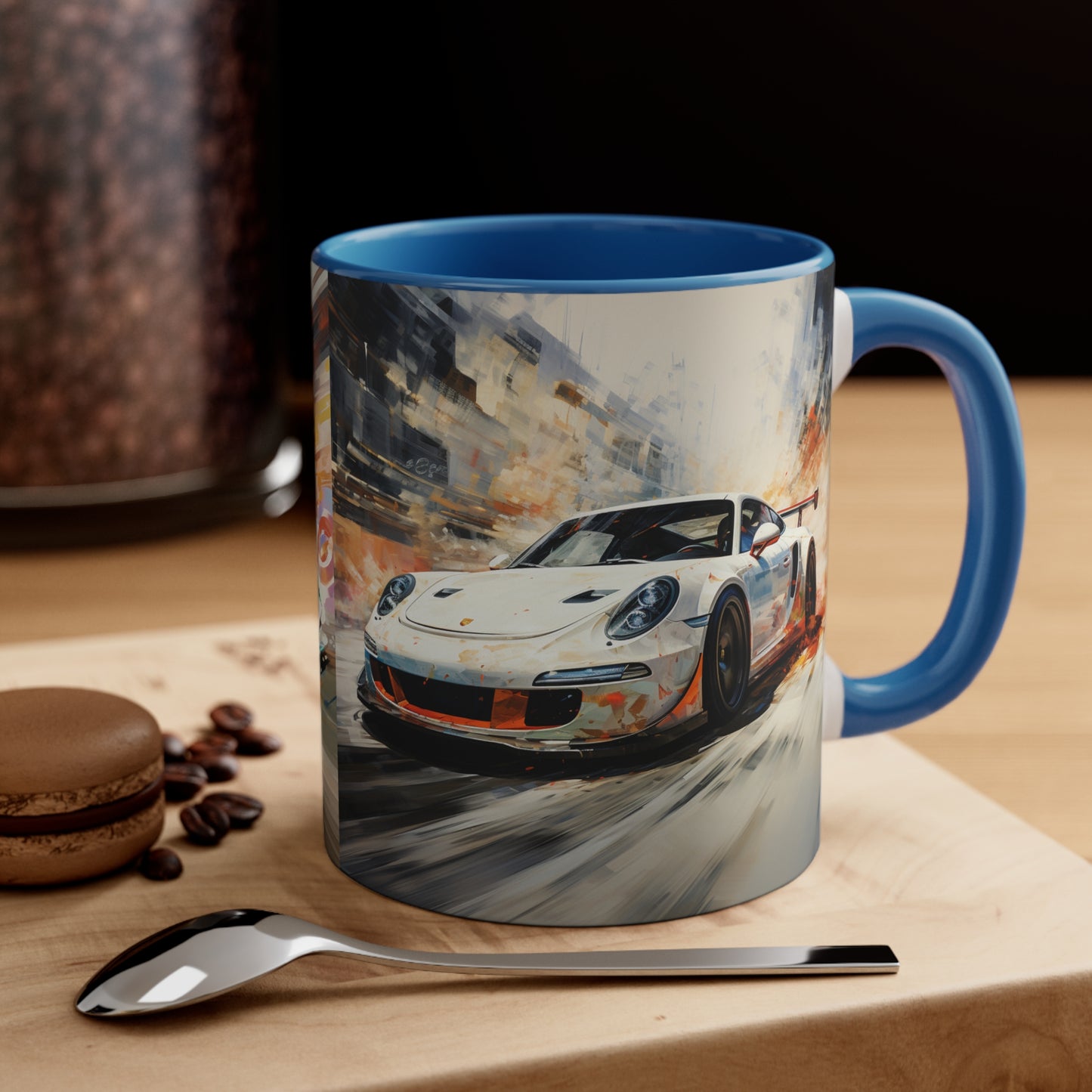 Sports Car Coffee Mug, Car Enthusiast, Car Lover, Gift for Car Guy, Japanese Sports Car, My Sport Car, Accent Coffee Mug, 11oz