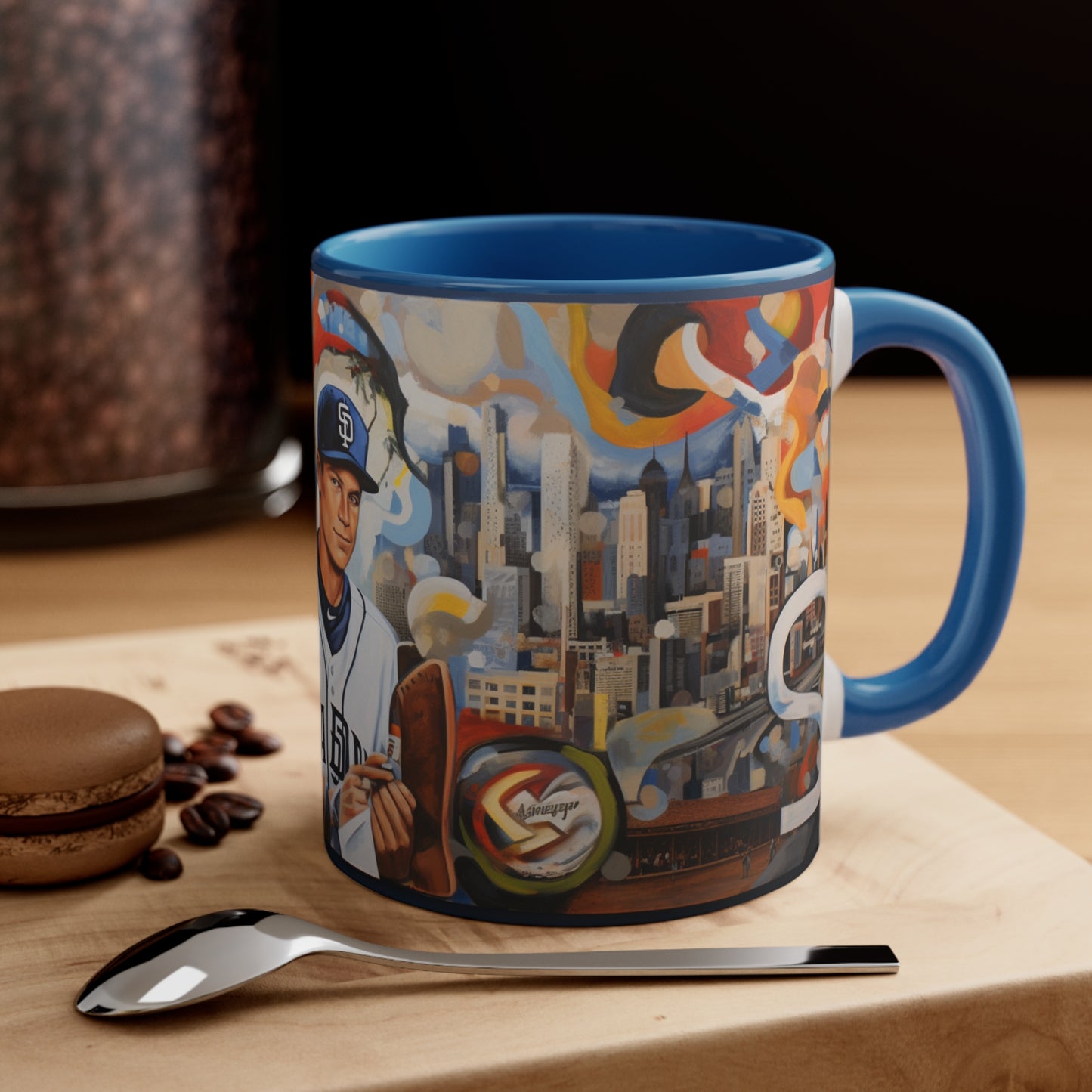 San Diego Padres Mug Slam Diego Padre Coffee Mug Padres Baseball SD padres