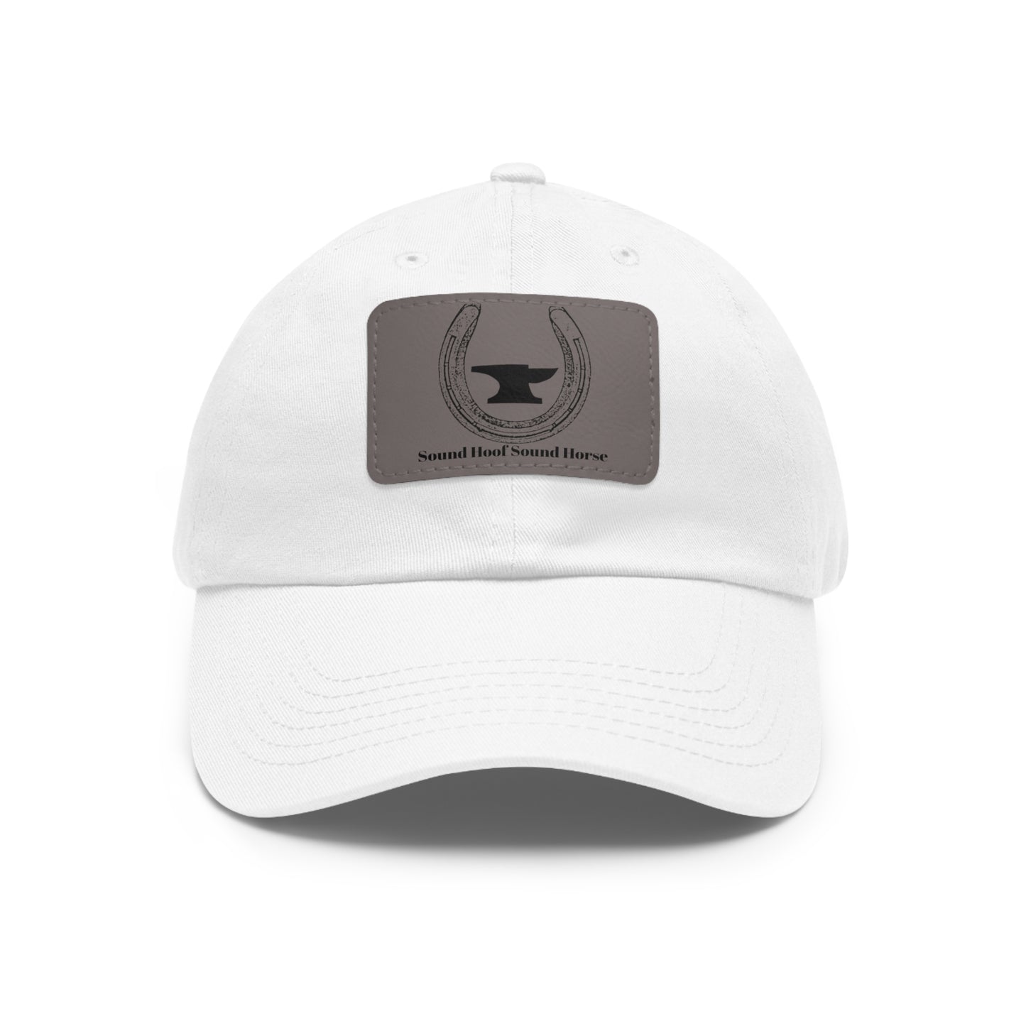 Farrier Hat Blacksmith Hat Horseshoer Hat with Patch Anvil and Horseshoe Quote for Horse Lovers
