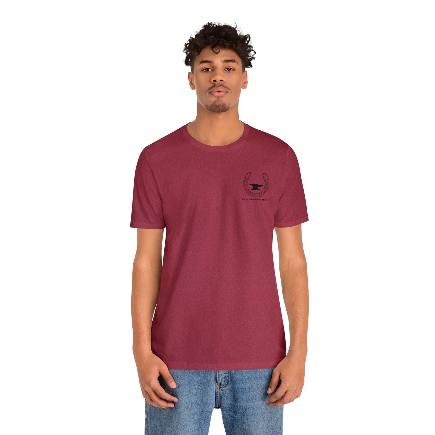 Farrier T-shirt Horseshoer Tee Shirt Multiple Colors Unisex Jersey Short Sleeve Tee