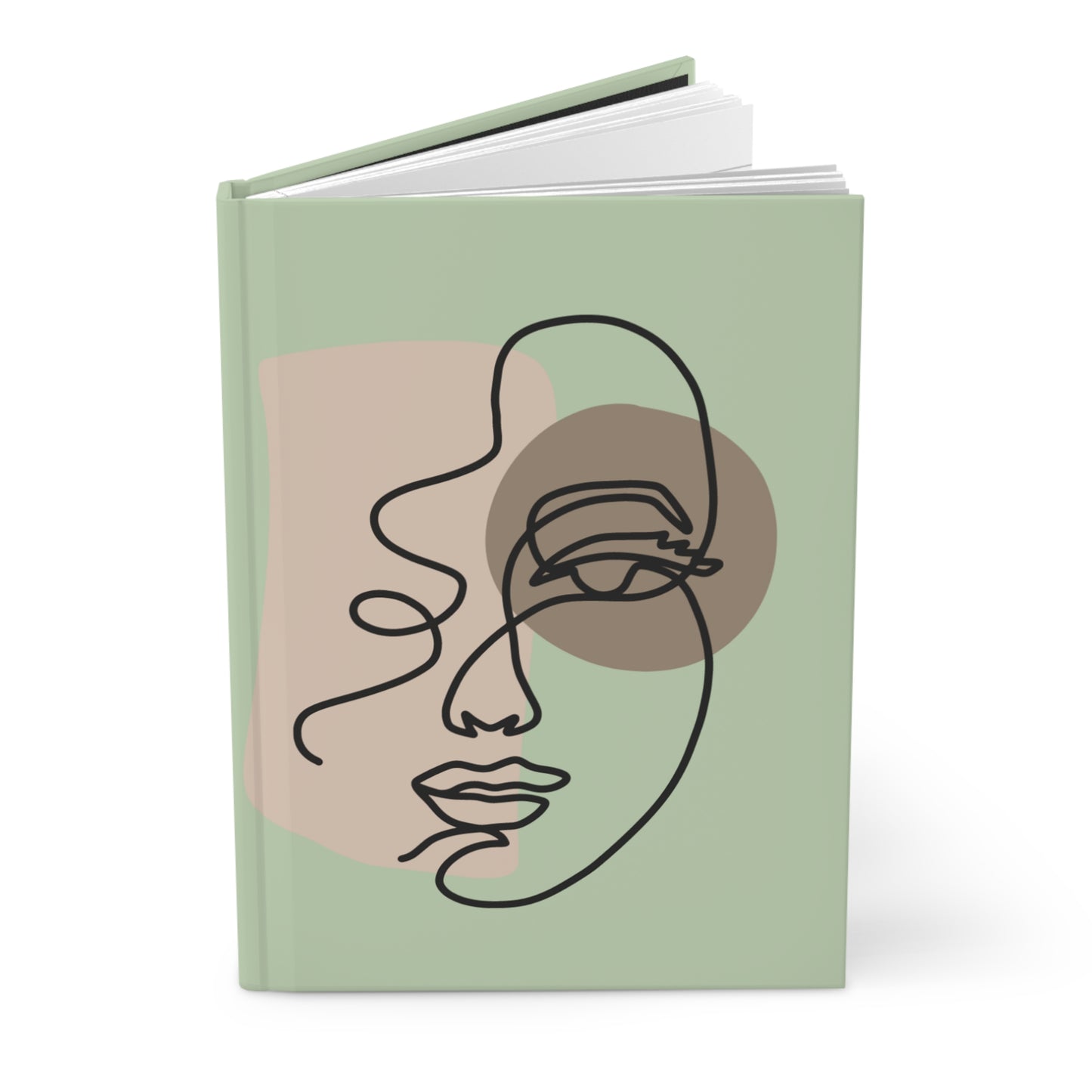 Notebook Notepad Hardcover To-do Stationary Diary Planner Personalized Teacher Gift back to school Notebooks Girl Face Journals Journal