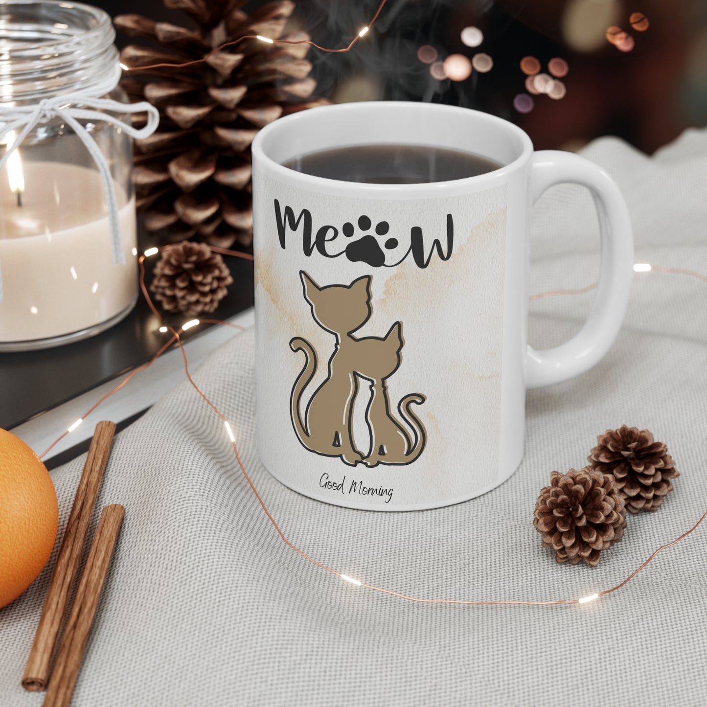 Cat Coffee Mug- Cat Mug- Cat Mom Mug- Cat Lover Gift- Funny Cat Coffee Mug- Cat Lady gift- Cat Owner Mug- Fun Cat Coffee Mug