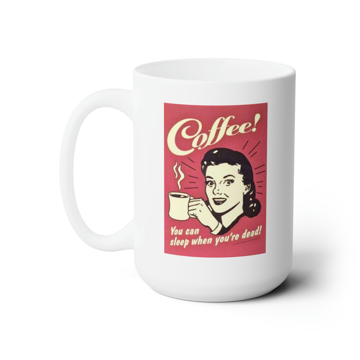 Funny Coffee Mug Vintage Coffee Mug Classic Coffee Mugs Retro Coffee Cup 15oz