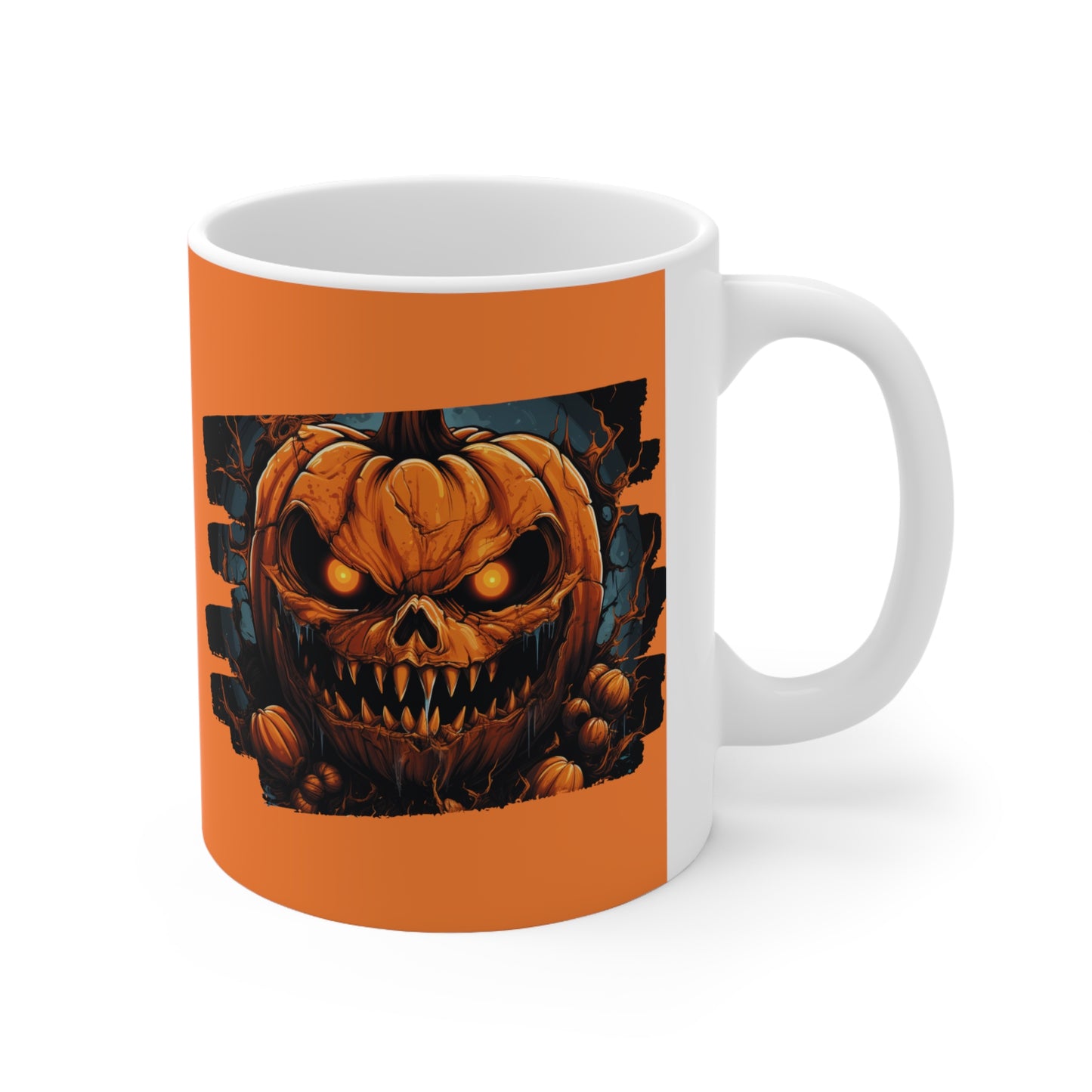 Halloween coffee mug, Fall Gift, Spooky Season Mug, Pumpkin Mug, Pumkin Cup
