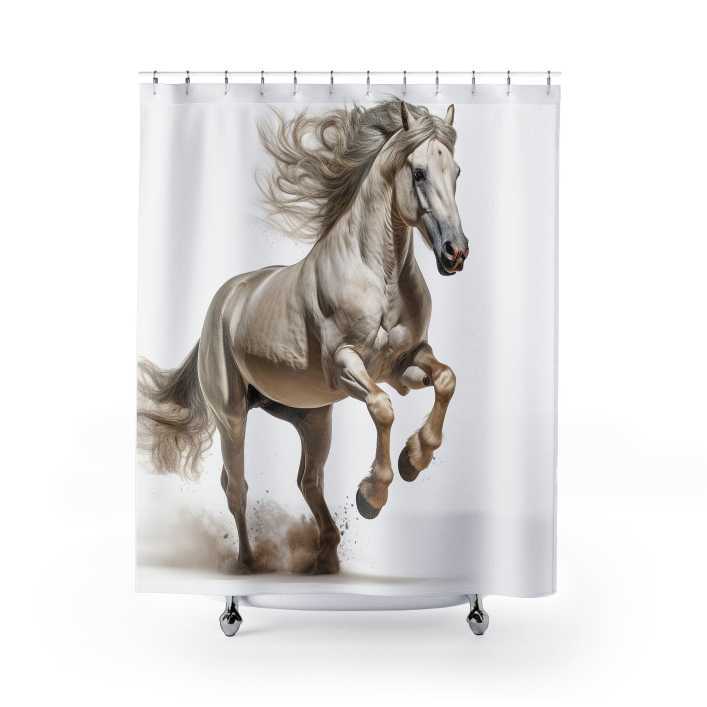 Wild Horse Shower Curtain Western Themed Bathroom Decor Horse Shower Curtain Horse Gift Horse Bath Decor Cowgirl Shower Quarter Horse Shower