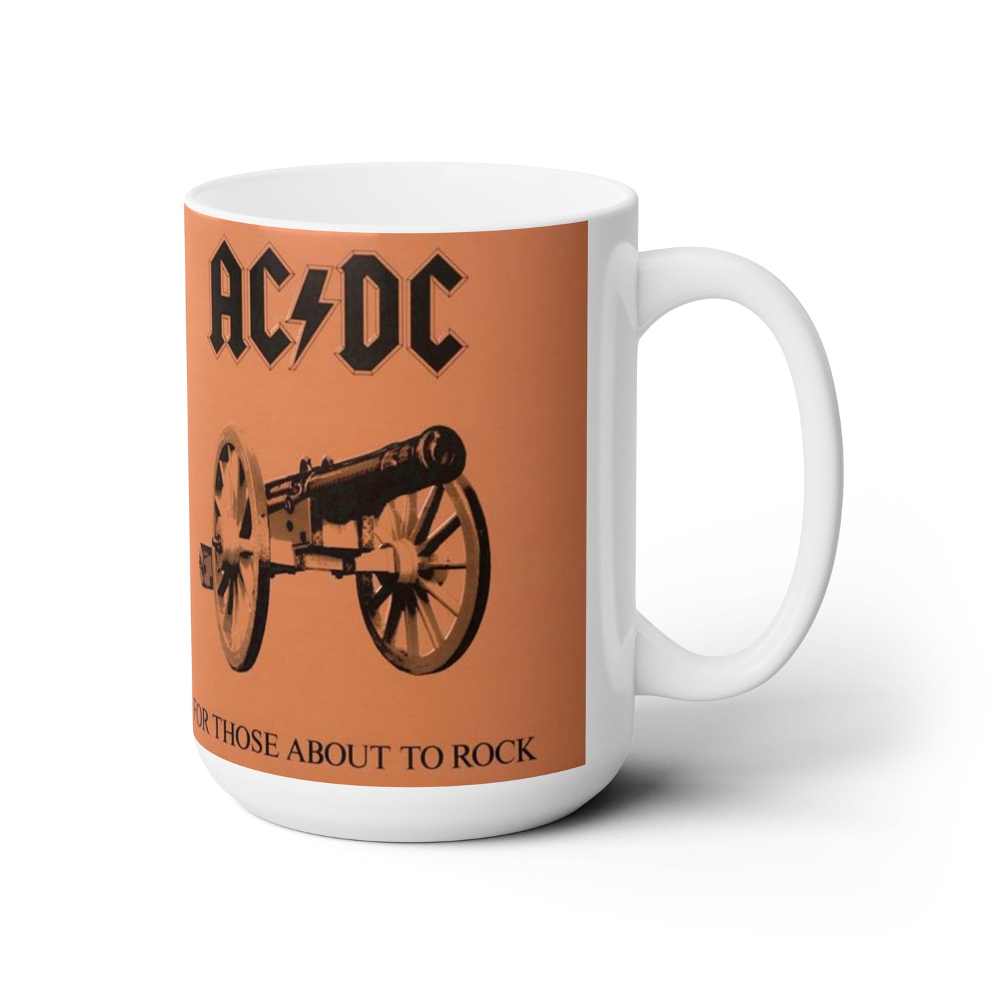 AC DC Classic Rock Albums Coffee Mug Rock Covers Cup Coffee Table Album 15oz
