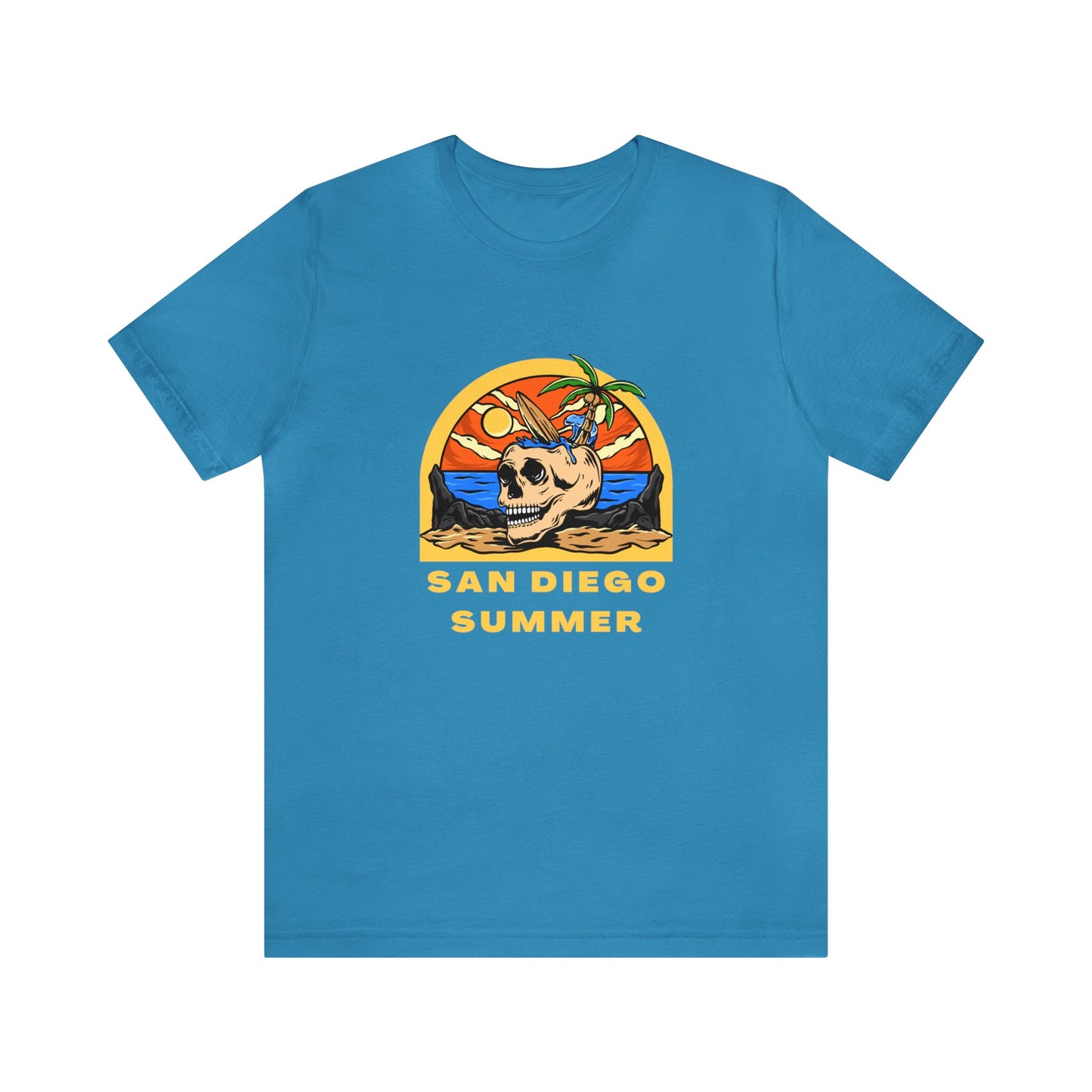 Summer Vibes T-Shirt Gift for Her Beach Lover Shirt Sunshine Tee Summer Shirt for Lady Beach Shirts Waves Shirt Surf