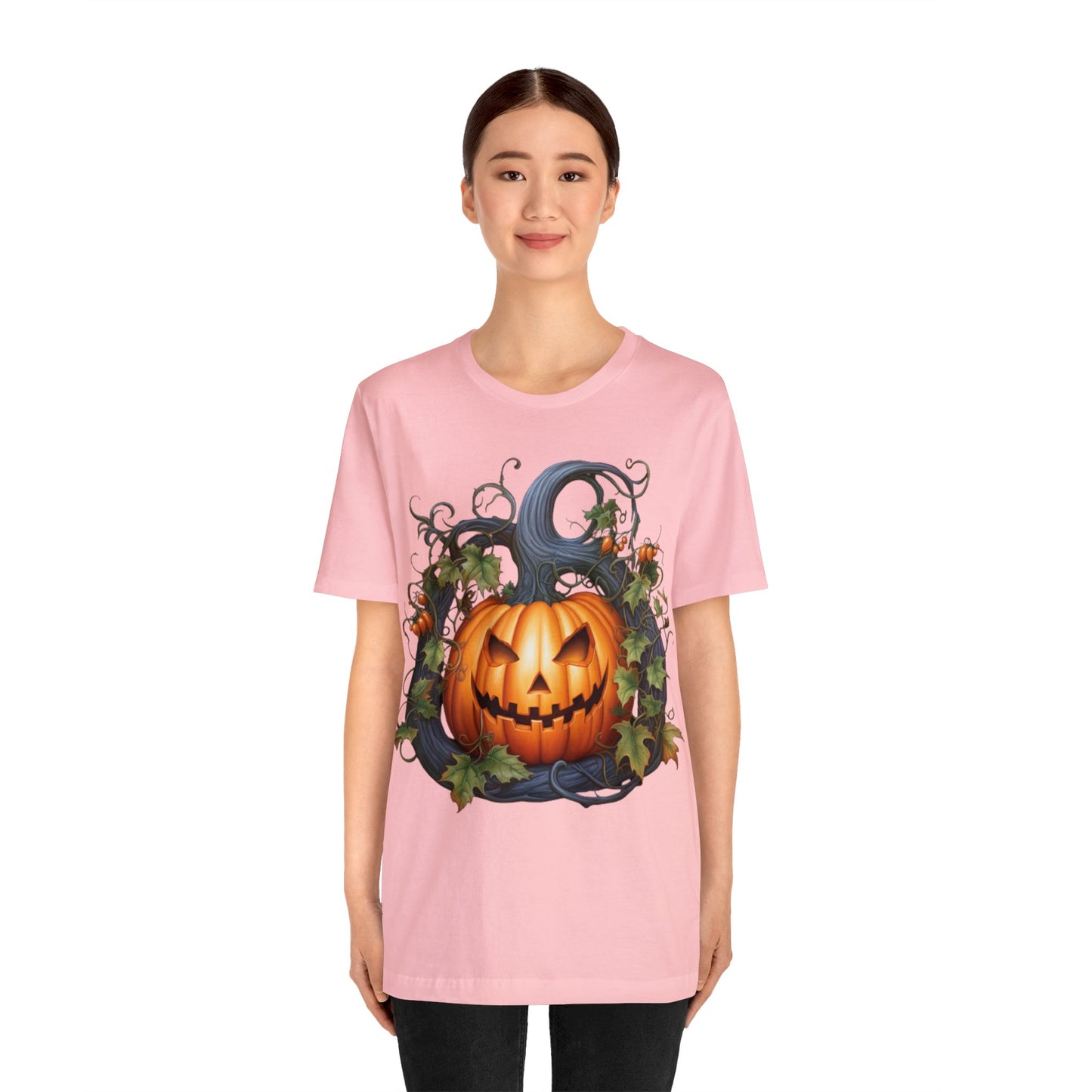 Halloween Shirt Fall Shirt for Woman Tee Fun Season T-shirt Pumkin Shirt Funny Shirt Halloween Clothing Halloween Costumes Fall Shirt
