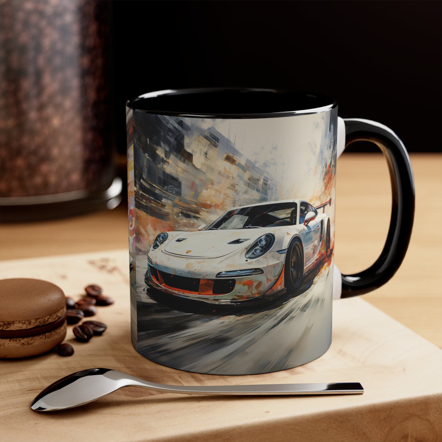 Sports Car Coffee Mug, Car Enthusiast, Car Lover, Gift for Car Guy, Japanese Sports Car, My Sport Car, Accent Coffee Mug, 11oz