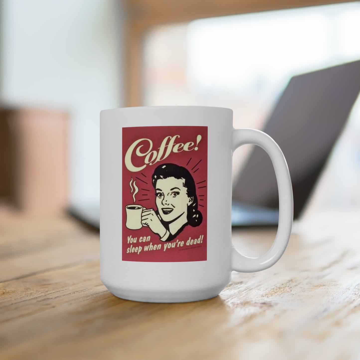 Funny Coffee Mug Vintage Coffee Mug Classic Coffee Mugs Retro Coffee Cup 15oz