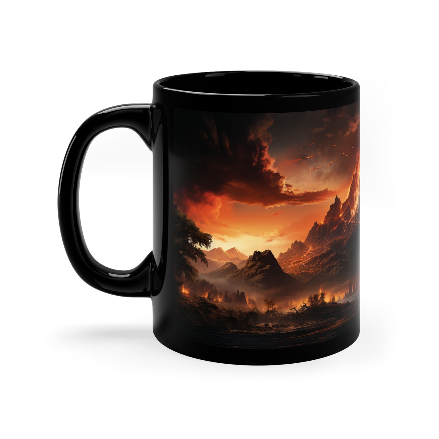 Volcano Mug Volcano Coffee Cup Lava Volcano Eruption Volcano Cup Coffee Funny Mug Island Coffee cup Lava Love