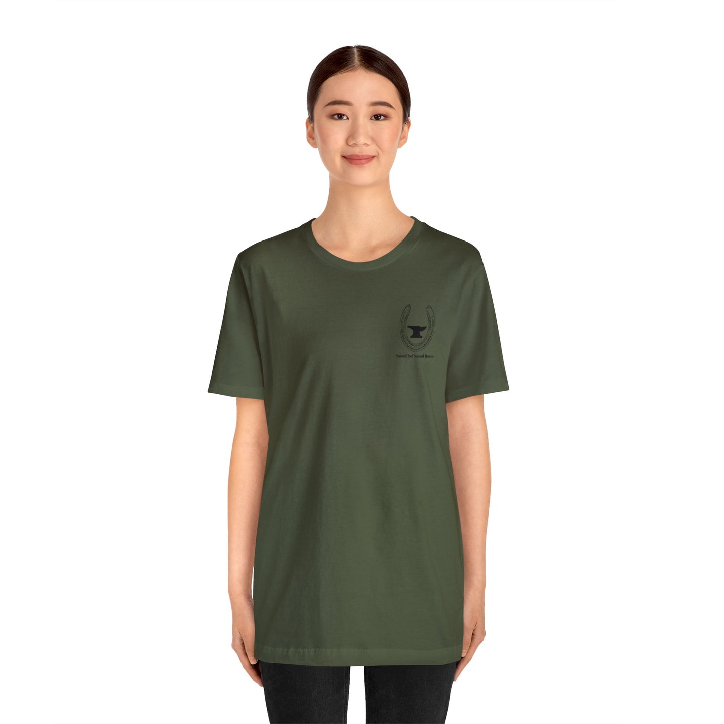 Farrier T-shirt Horseshoer Tee Shirt Multiple Colors Unisex Jersey Short Sleeve Tee
