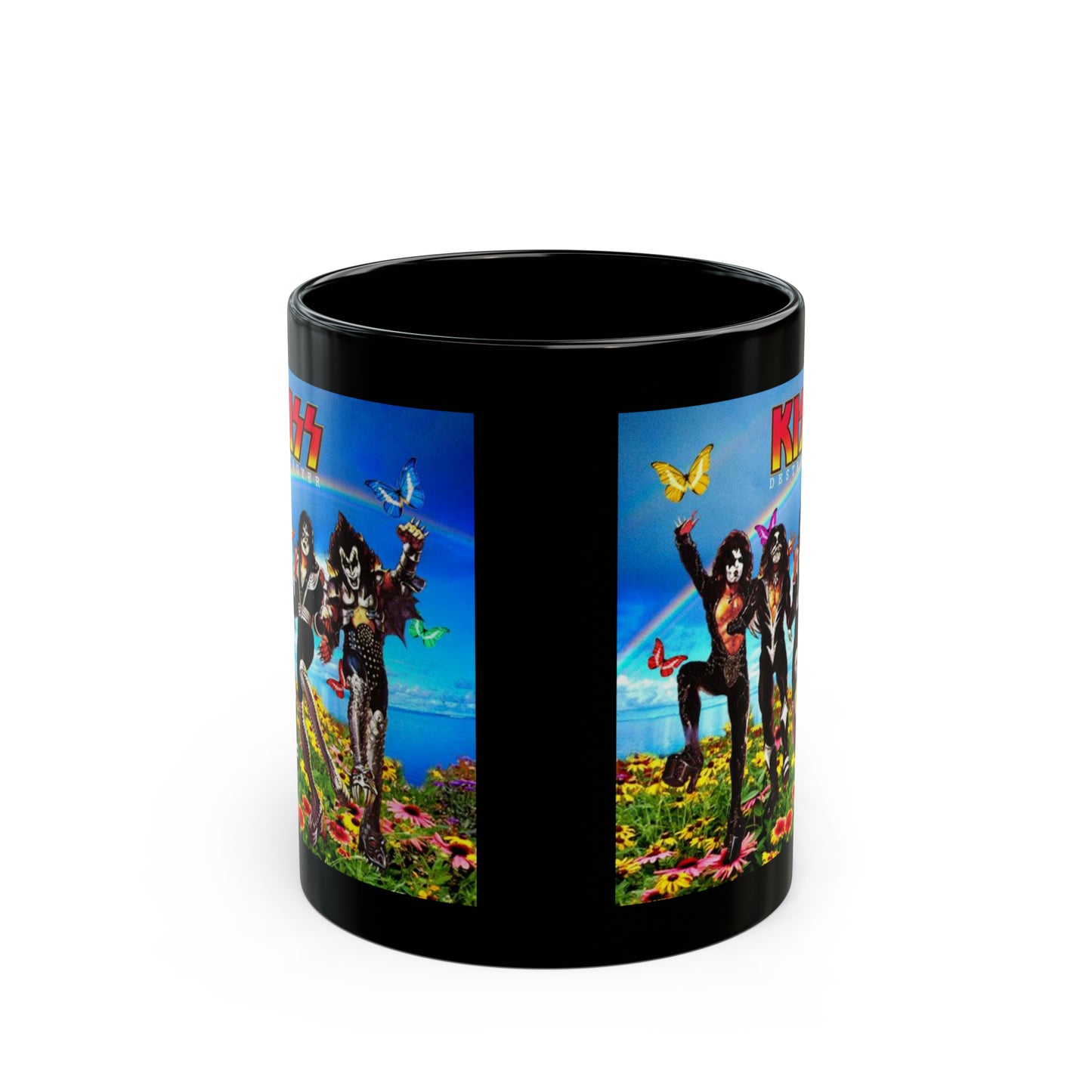 Kiss Coffee Mug Destroyer Album Cover Coffee Cup 15oz and 11oz Coffee mug